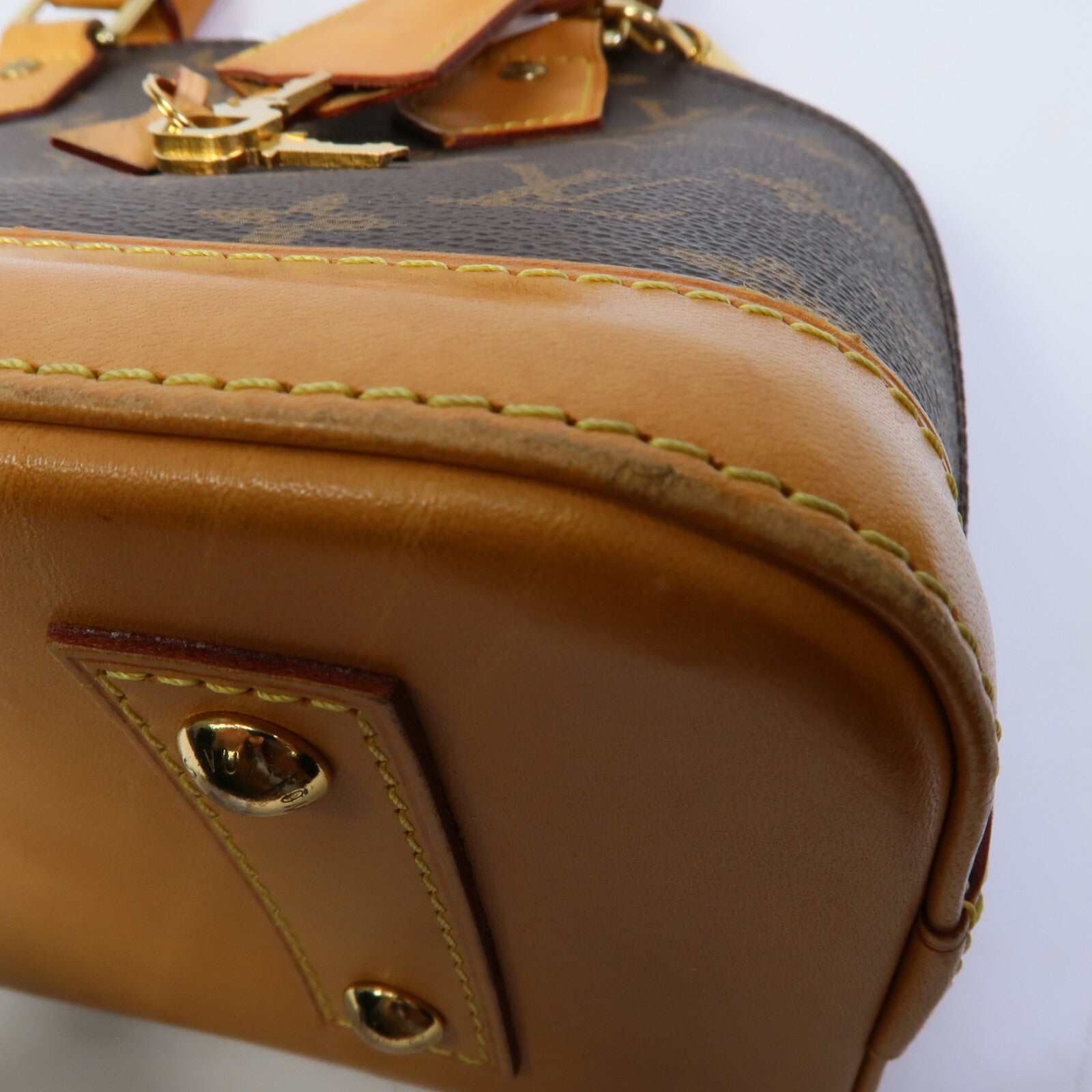 LOUIS VUITTON Alma M53152 2-Way Bag Coated Canvas 11