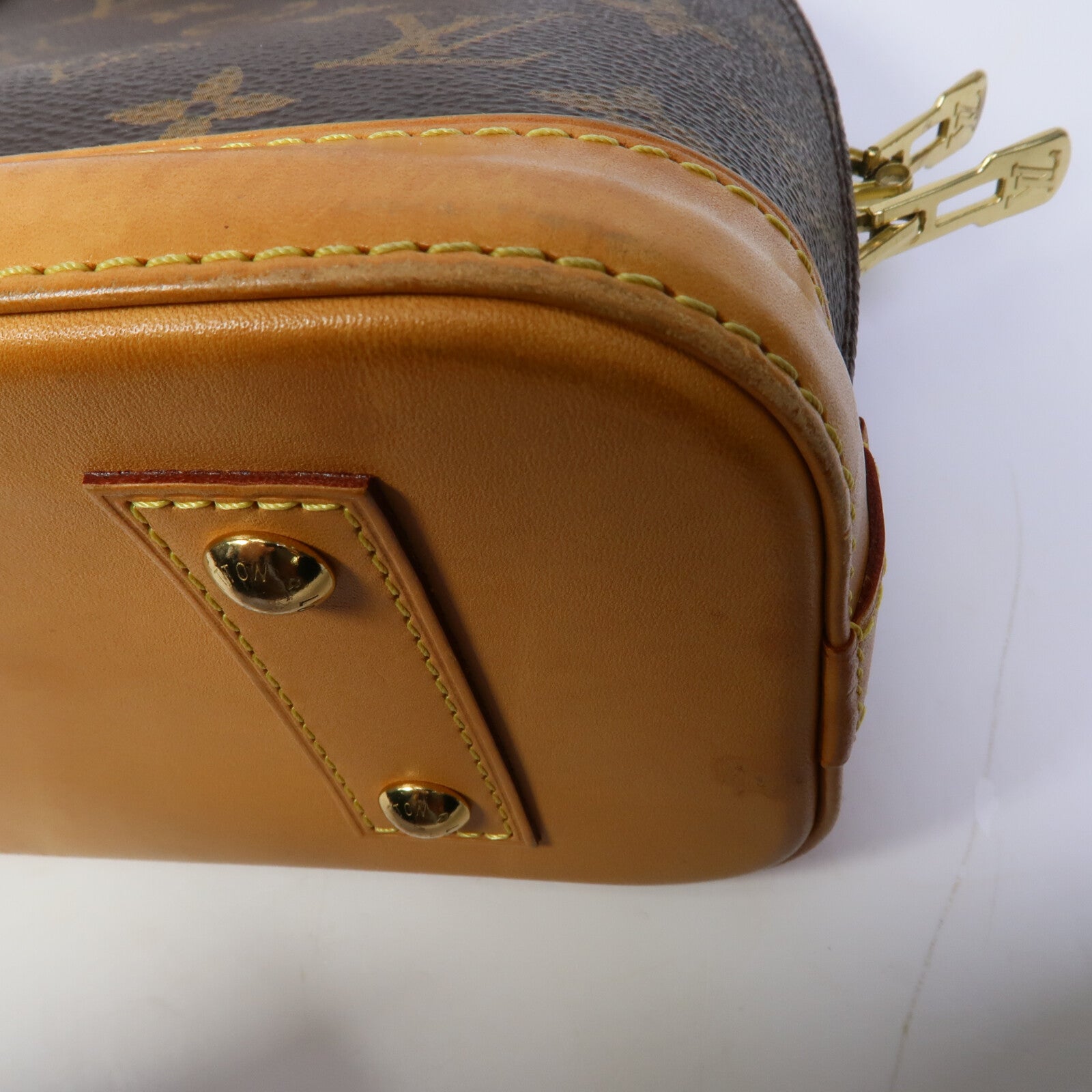 LOUIS VUITTON Alma M53152 2-Way Bag Coated Canvas 12