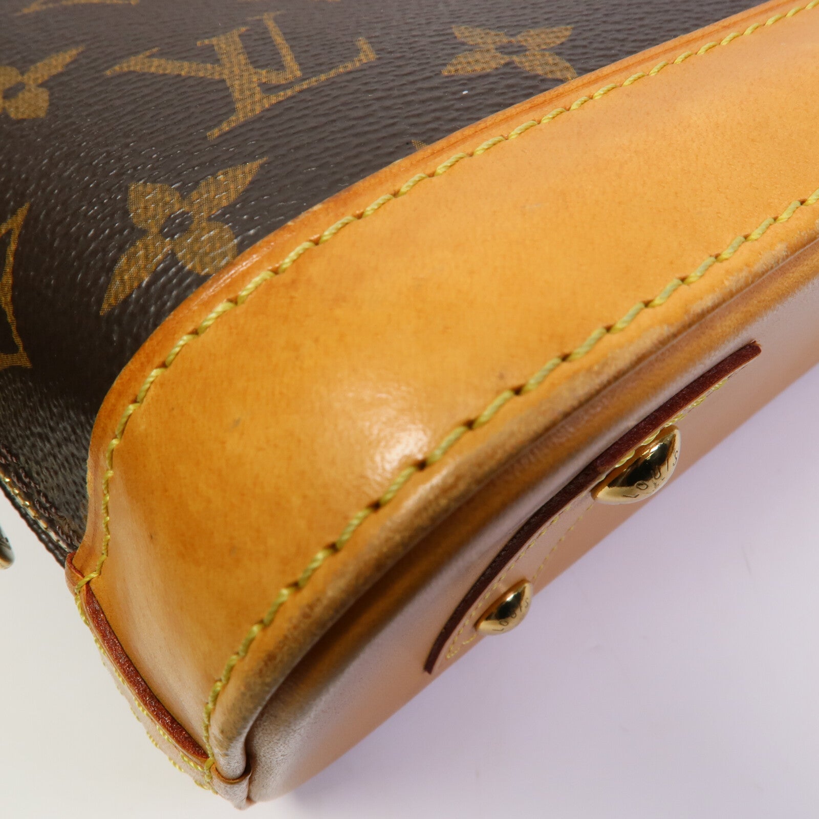 LOUIS VUITTON Alma M53152 2-Way Bag Coated Canvas 13