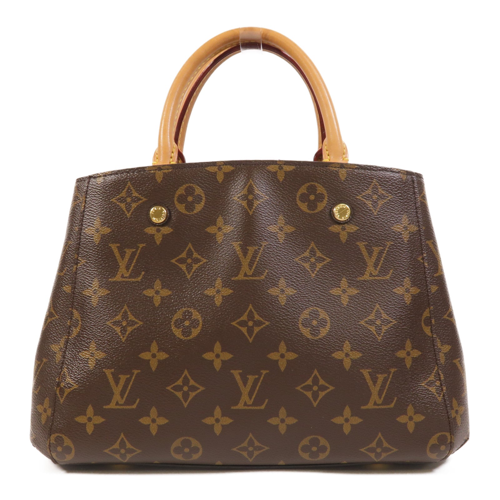 LOUIS VUITTON Montaigne M41055 2-Way Bag Coated Canvas 2
