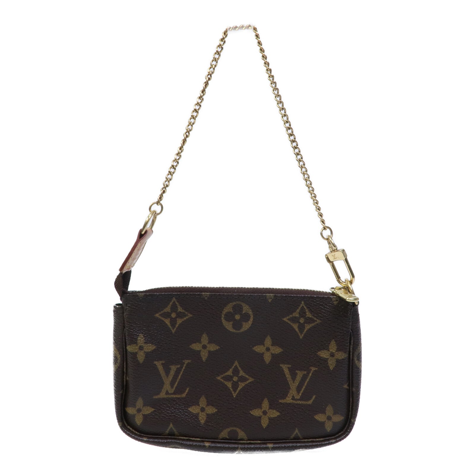 LOUIS VUITTON Pochette Accessoires M58009 Handbag Coated Canvas