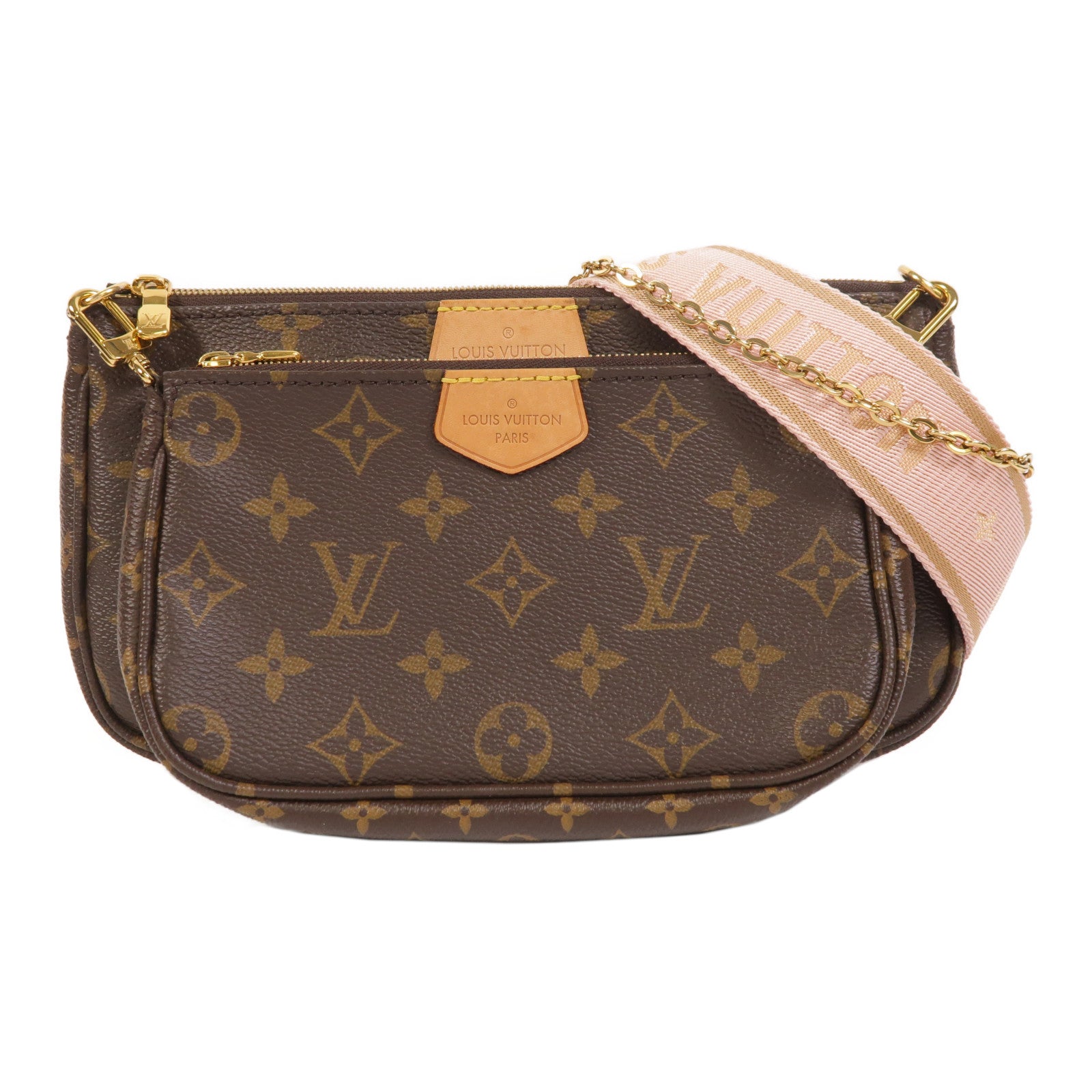 LOUIS VUITTON Multi Pochette M44840 2-Way Bag Coated Canvas