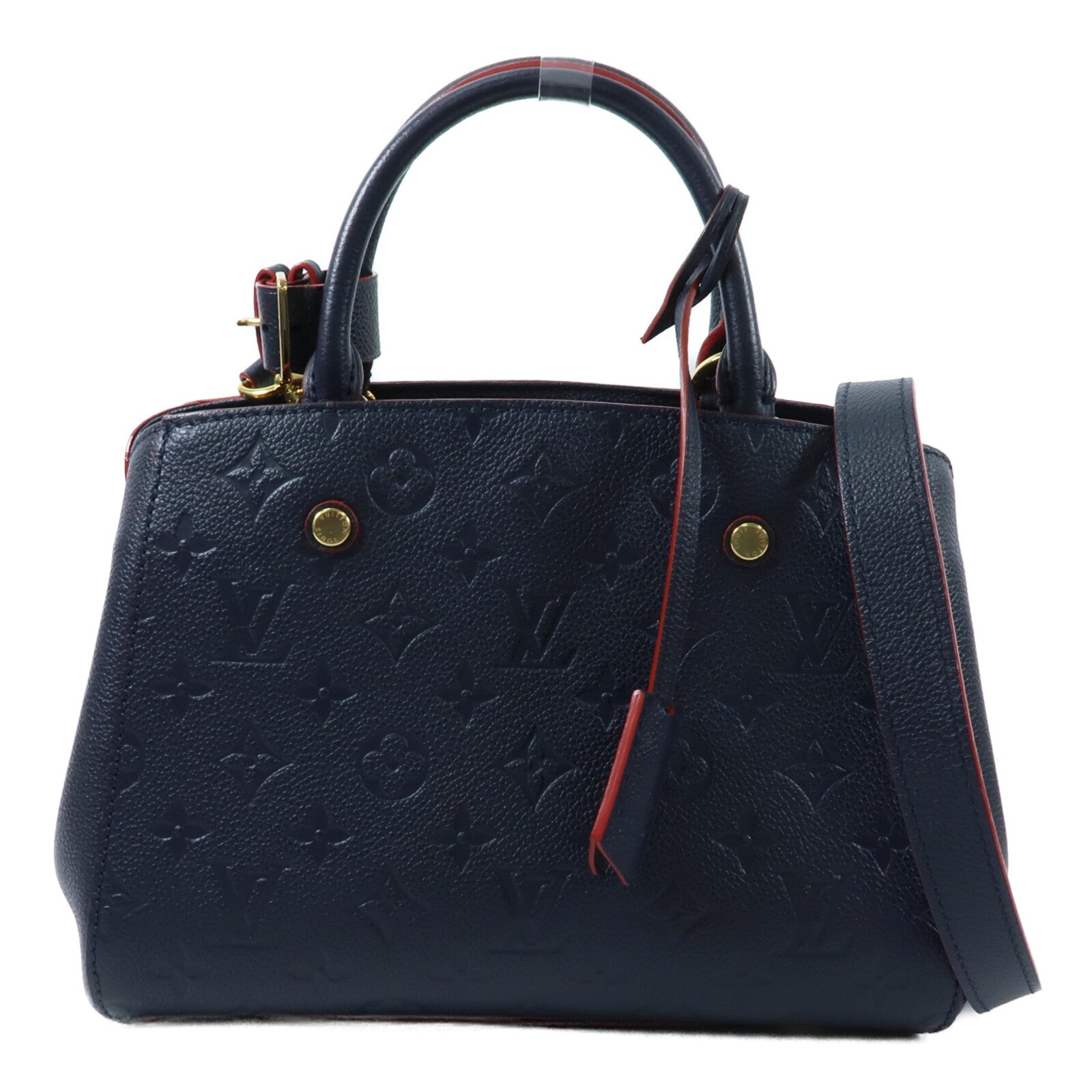 LOUIS VUITTON Montaigne M42747 2-Way Bag Calfskin