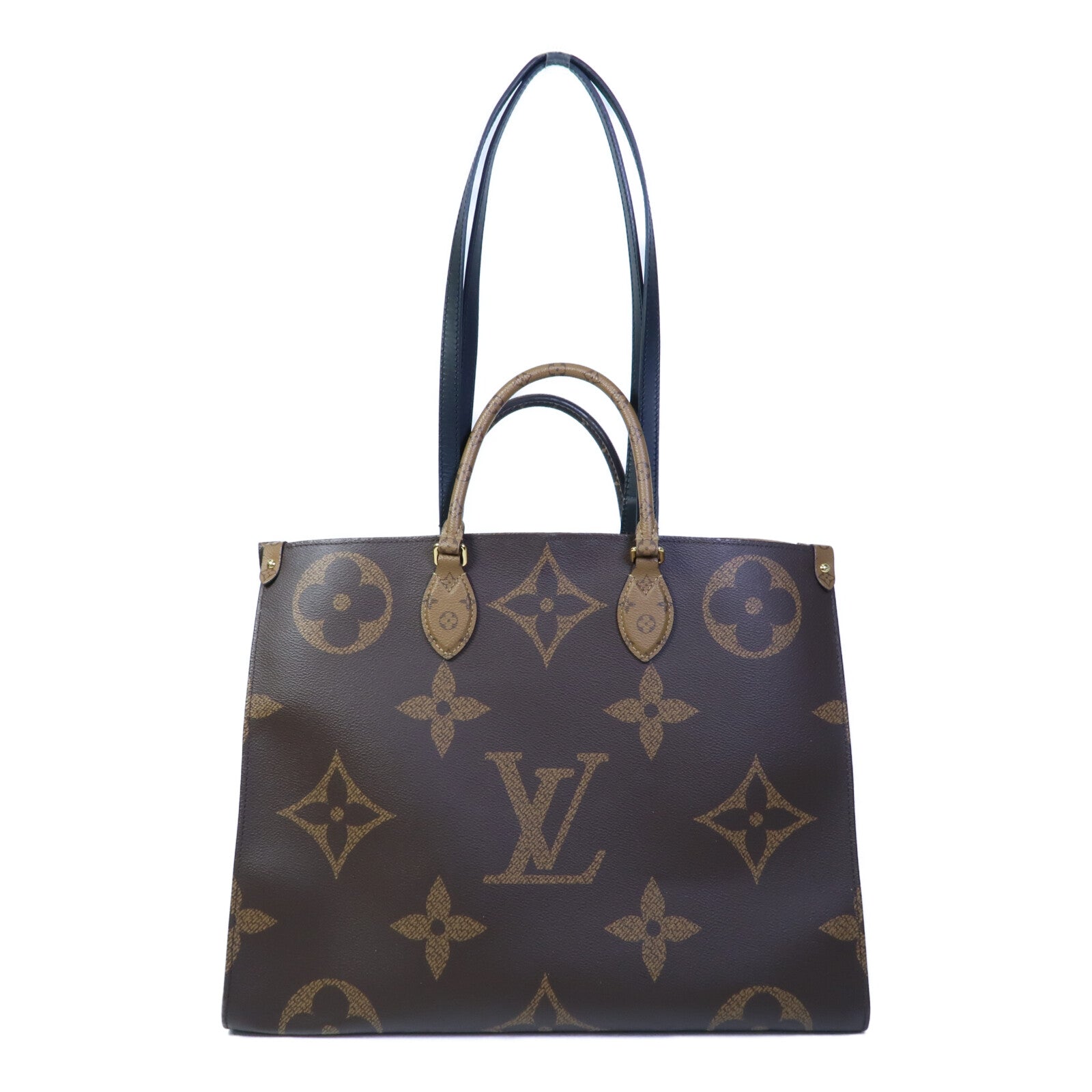 LOUIS VUITTON OnTheGo M45320 2-Way Bag Coated Canvas