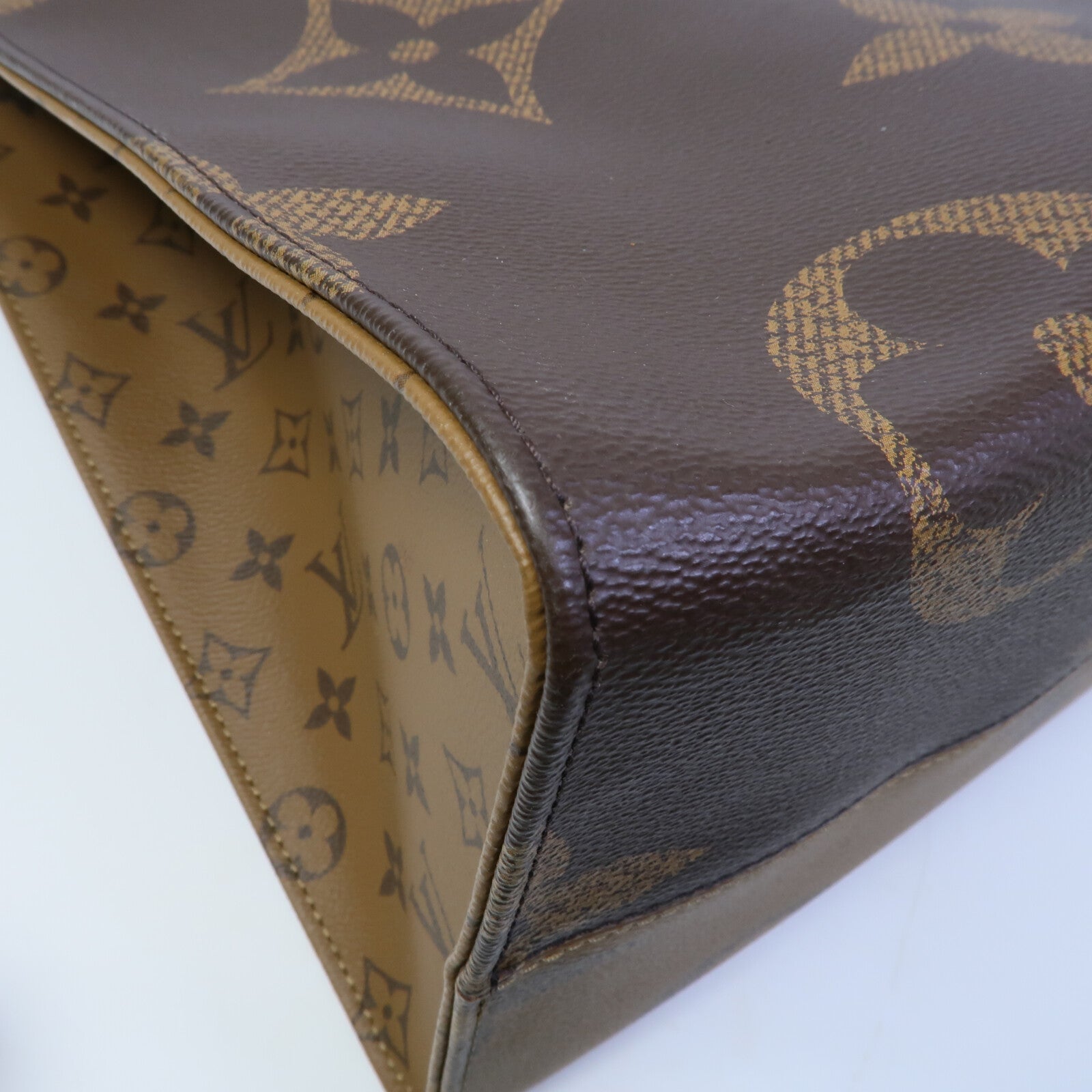 LOUIS VUITTON OnTheGo M45320 2-Way Bag Coated Canvas 9