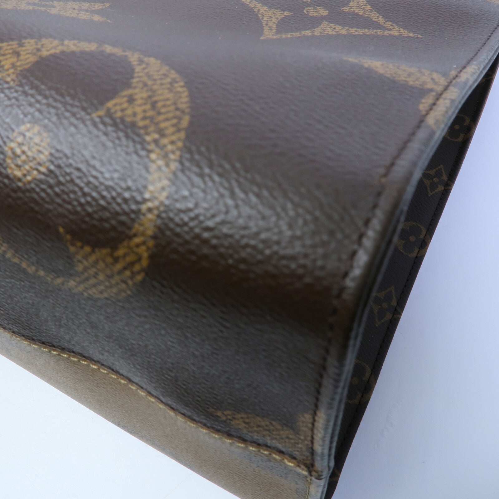 LOUIS VUITTON OnTheGo M45320 2-Way Bag Coated Canvas 12