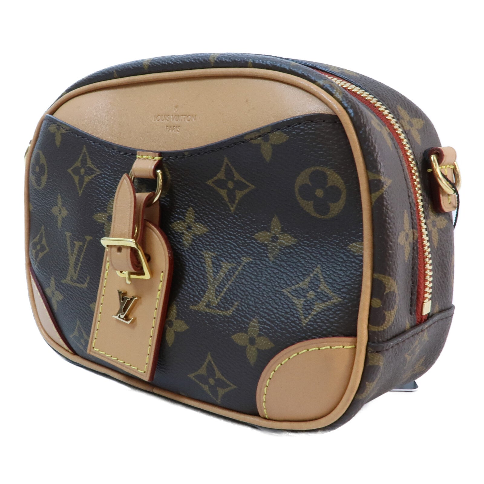 LOUIS VUITTON Deauville M45528 Shoulder Bag Coated Canvas 3