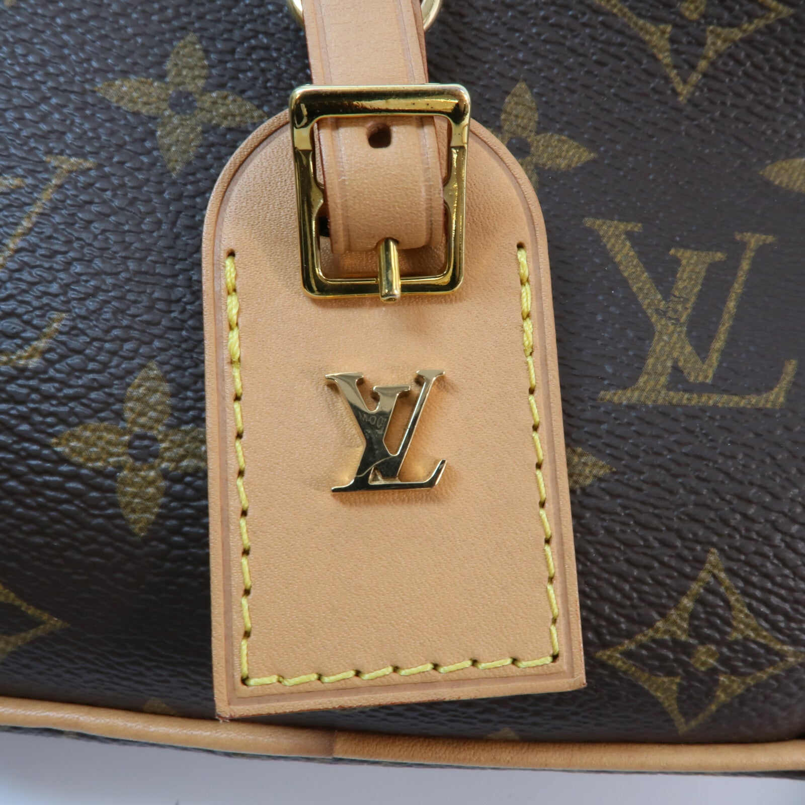LOUIS VUITTON Deauville M45528 Shoulder Bag Coated Canvas 6