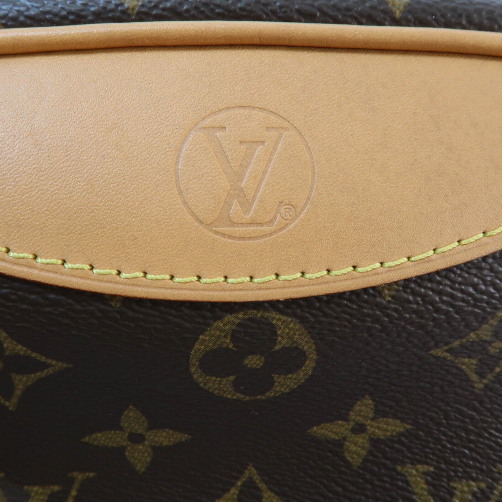 LOUIS VUITTON Deauville M45528 Shoulder Bag Coated Canvas 8