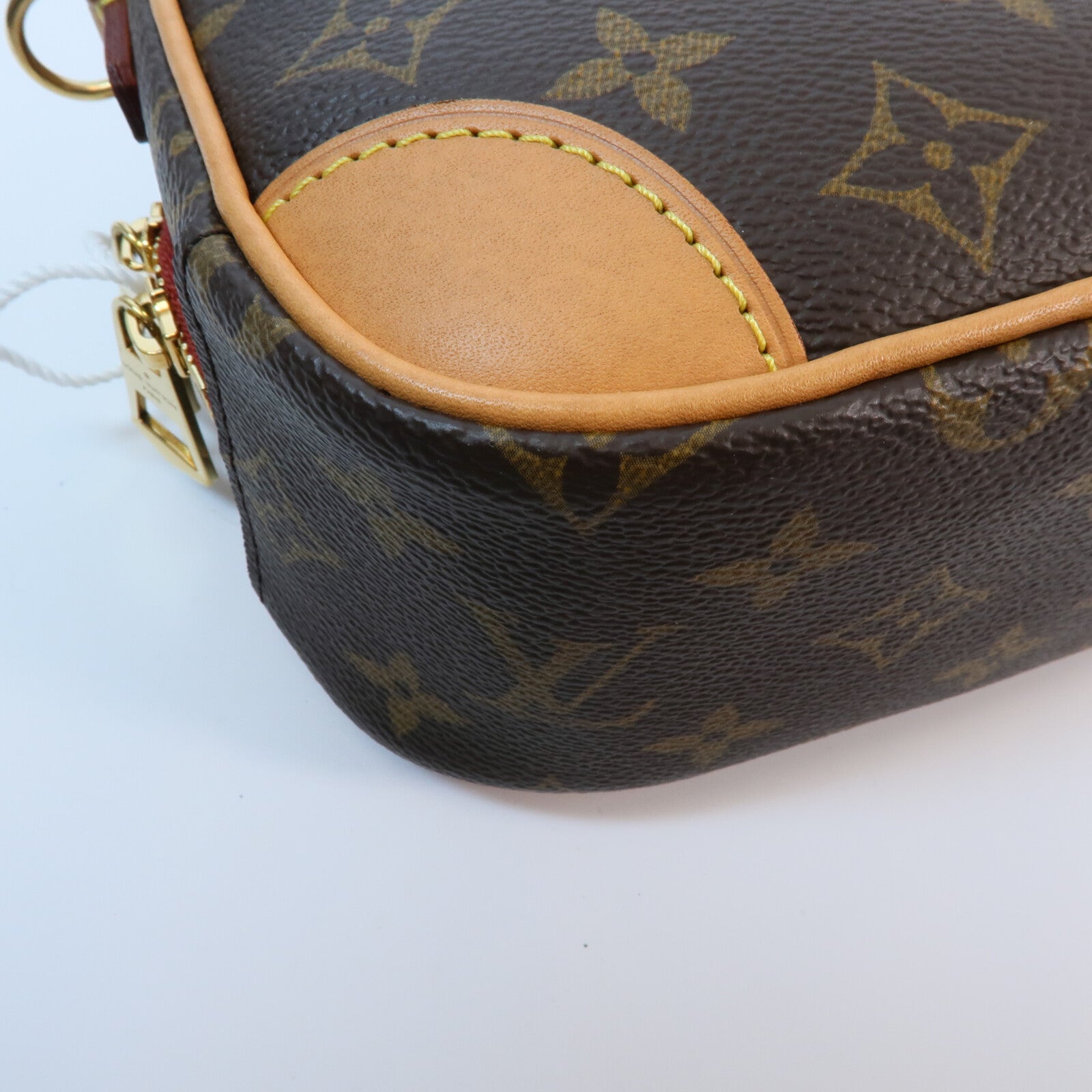 LOUIS VUITTON Deauville M45528 Shoulder Bag Coated Canvas 15