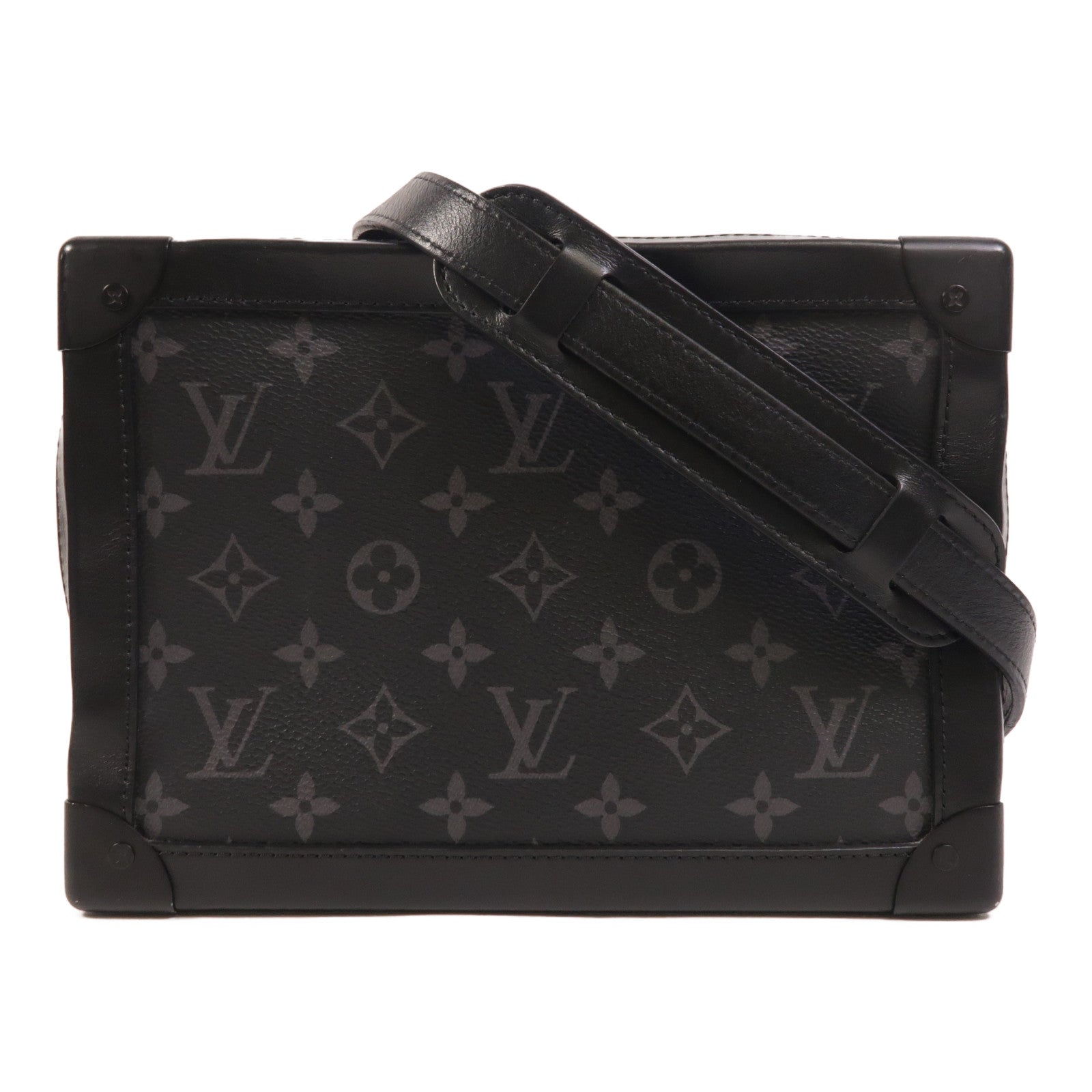 LOUIS VUITTON Soft Trunk M44730 Shoulder Bag Coated Canvas