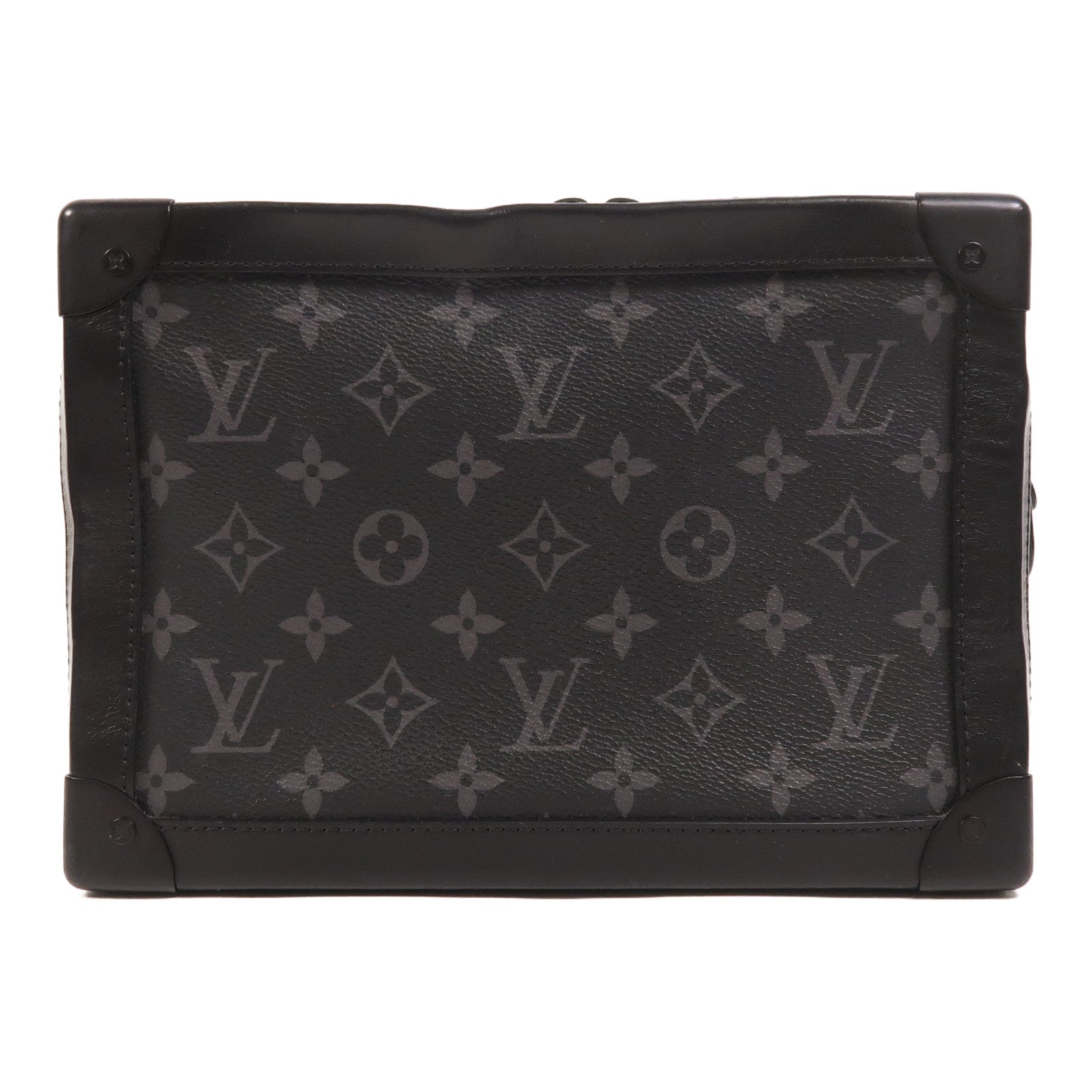 LOUIS VUITTON Soft Trunk M44730 Shoulder Bag Coated Canvas 2