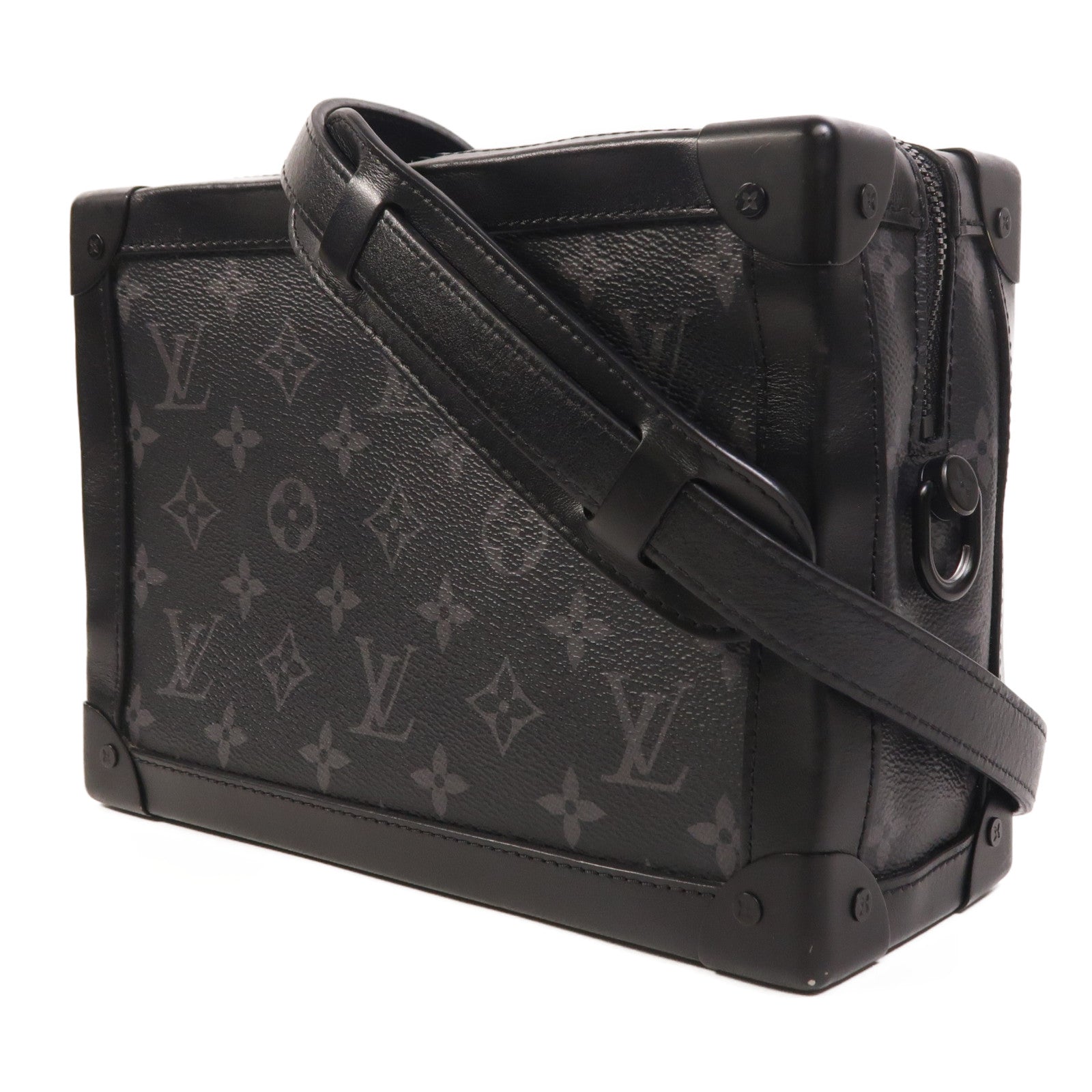 LOUIS VUITTON Soft Trunk M44730 Shoulder Bag Coated Canvas 3