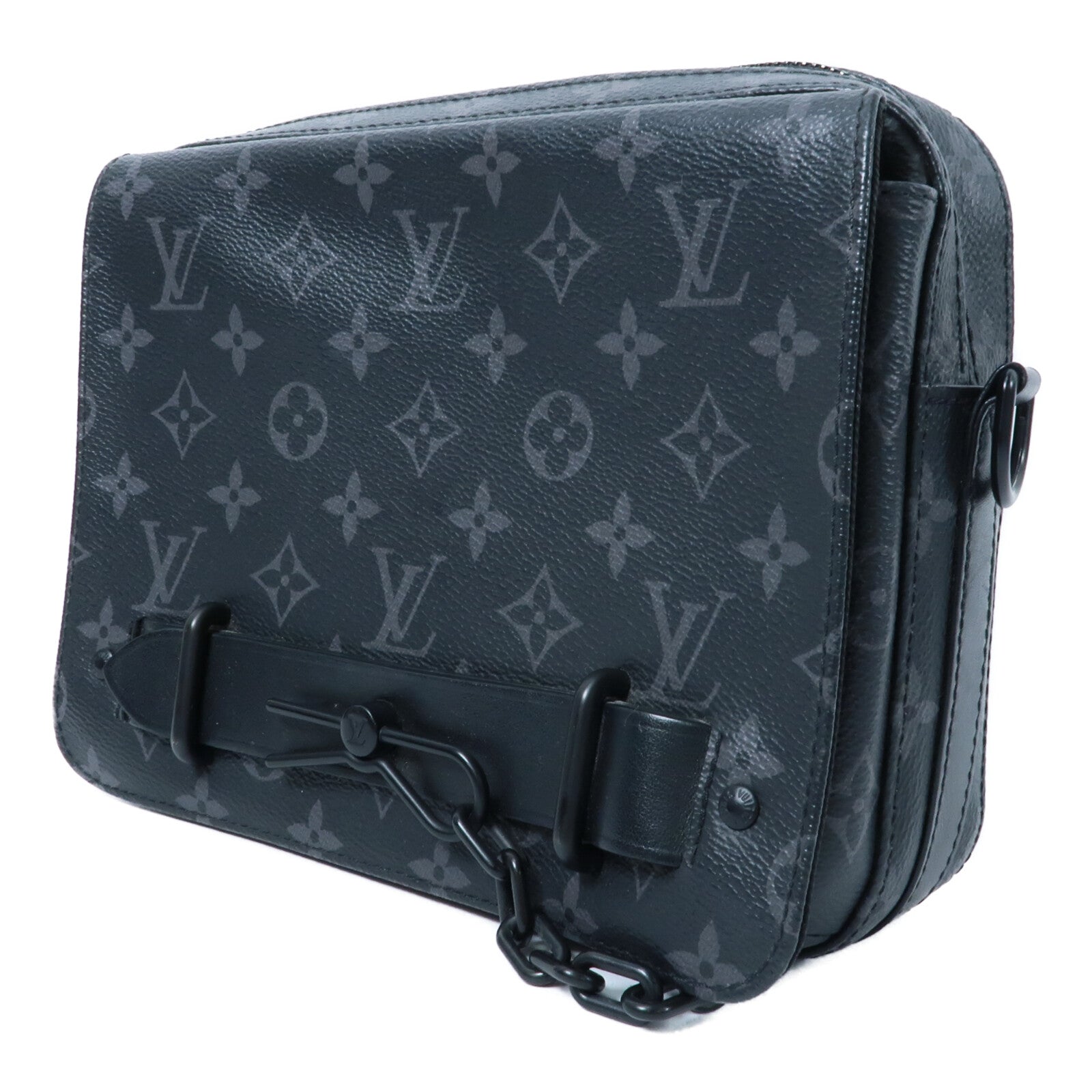 LOUIS VUITTON Steamer M45585 Shoulder Bag Coated Canvas 3