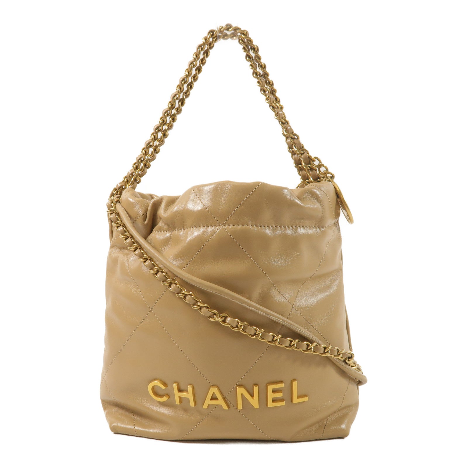 LOUIS VUITTON Chanel 2-Way Bag Calfskin