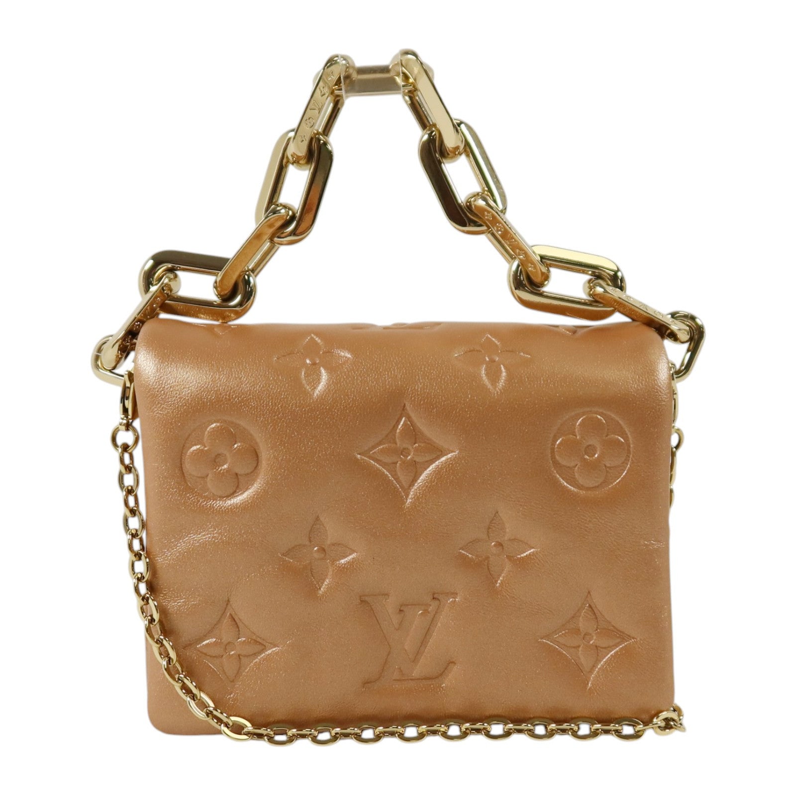 LOUIS VUITTON Coussin M21765 兩用包 牛皮