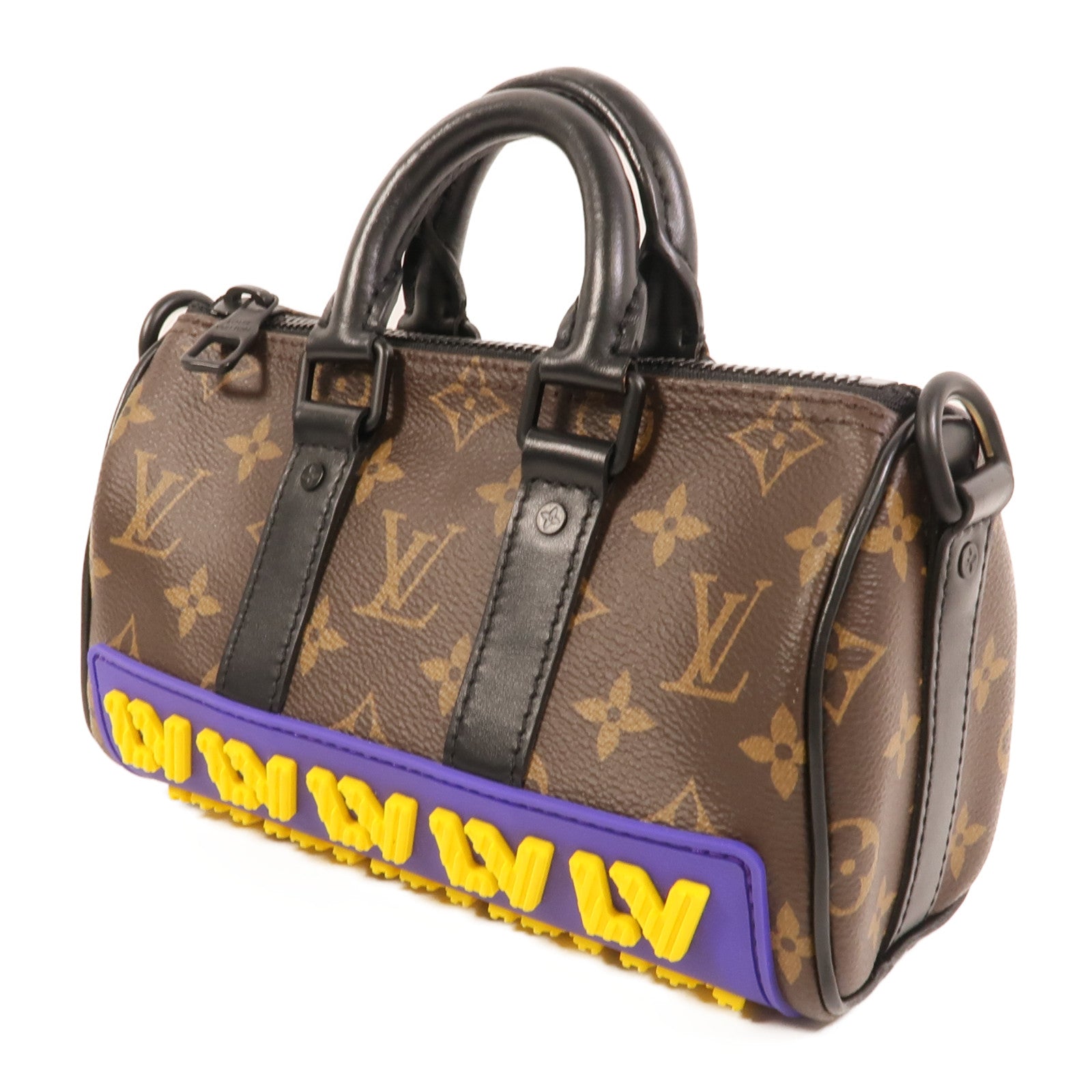 LOUIS VUITTON Keepall M45788 兩用包 塗層帆布 3