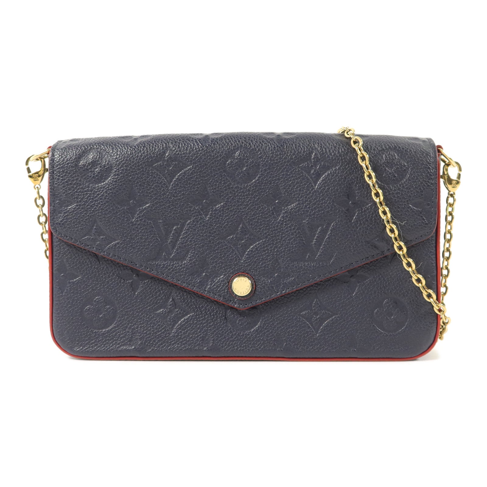 LOUIS VUITTON Felicie M64099 Shoulder Bag Calfskin