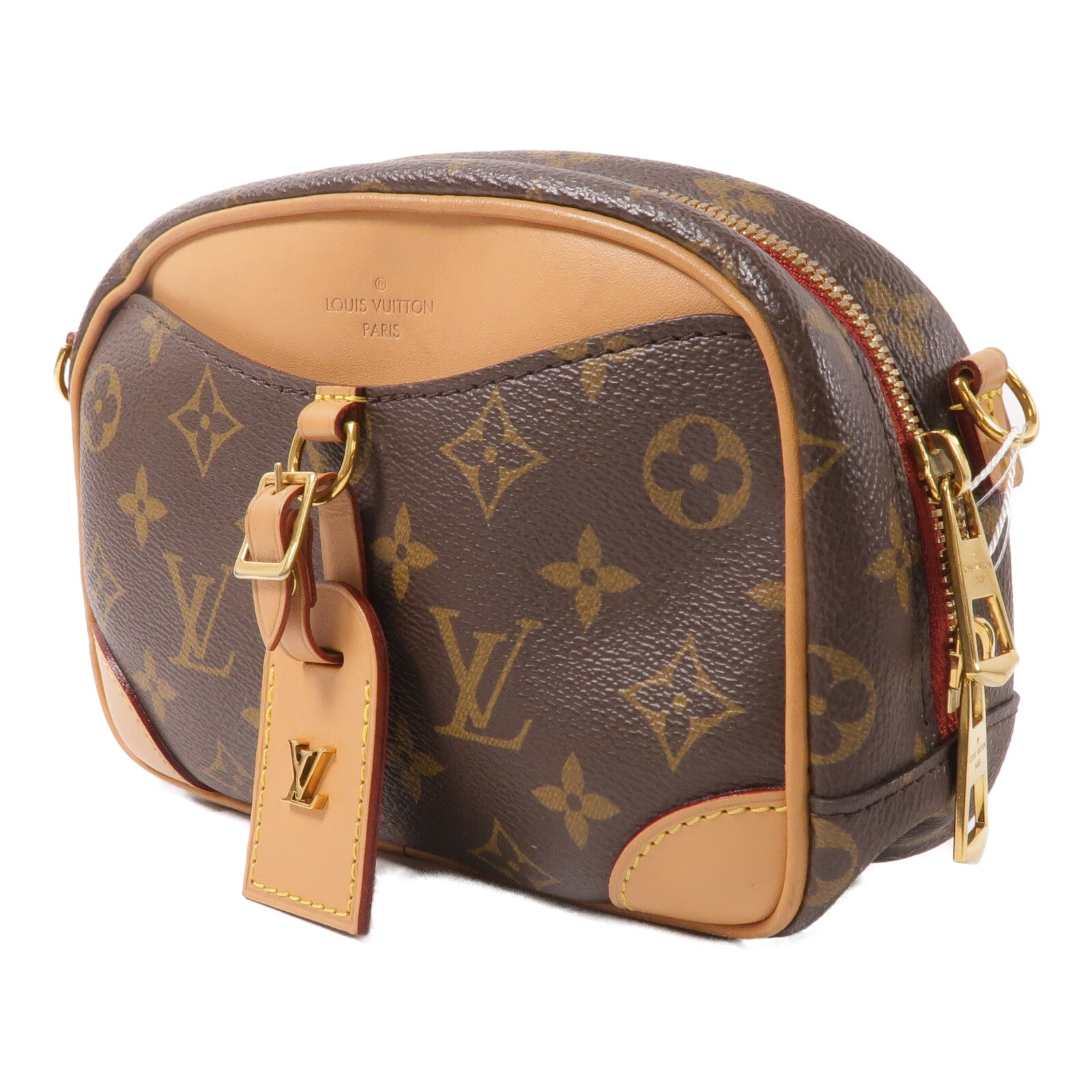 LOUIS VUITTON Deauville M45528 Shoulder Bag Coated Canvas 3