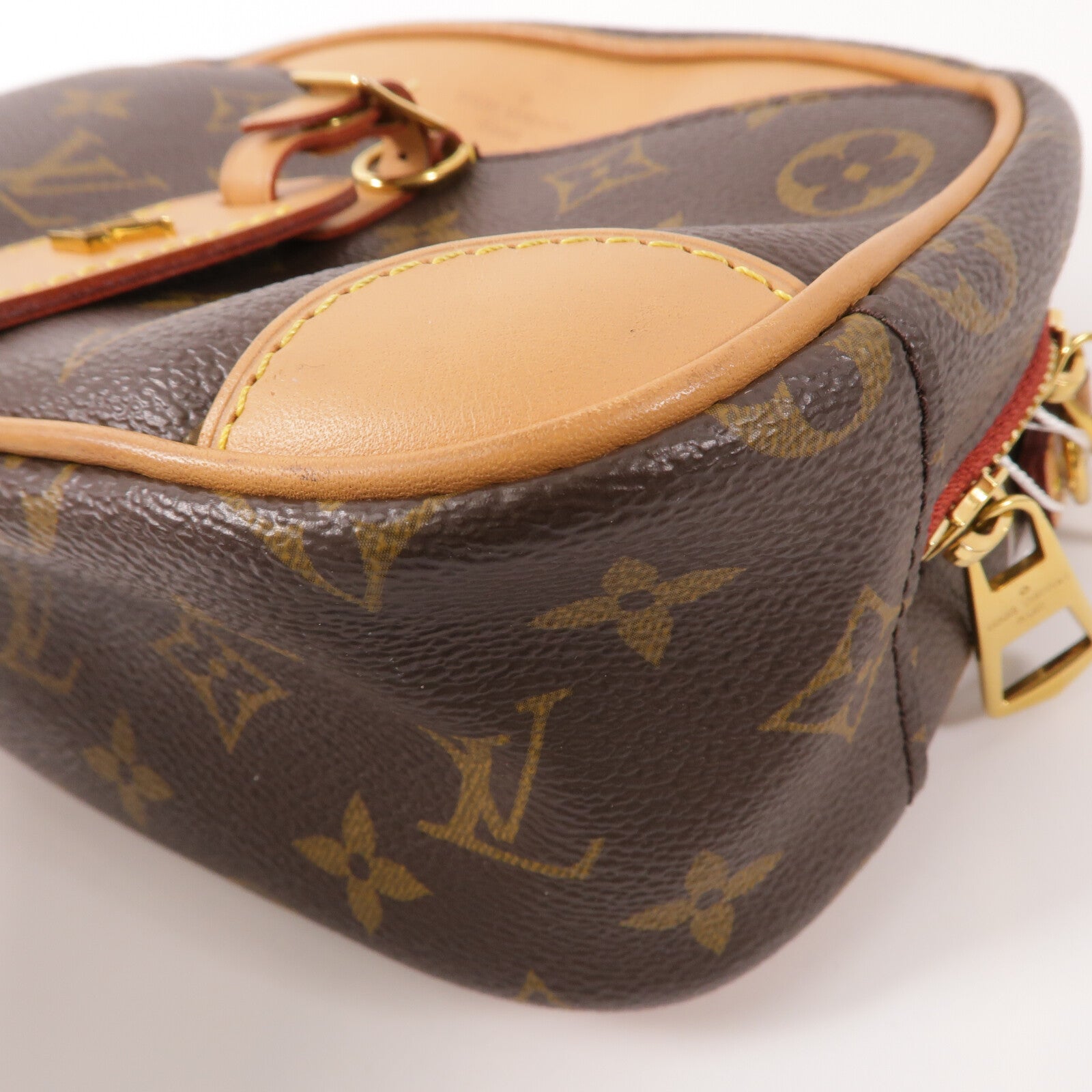 LOUIS VUITTON Deauville M45528 Shoulder Bag Coated Canvas 13