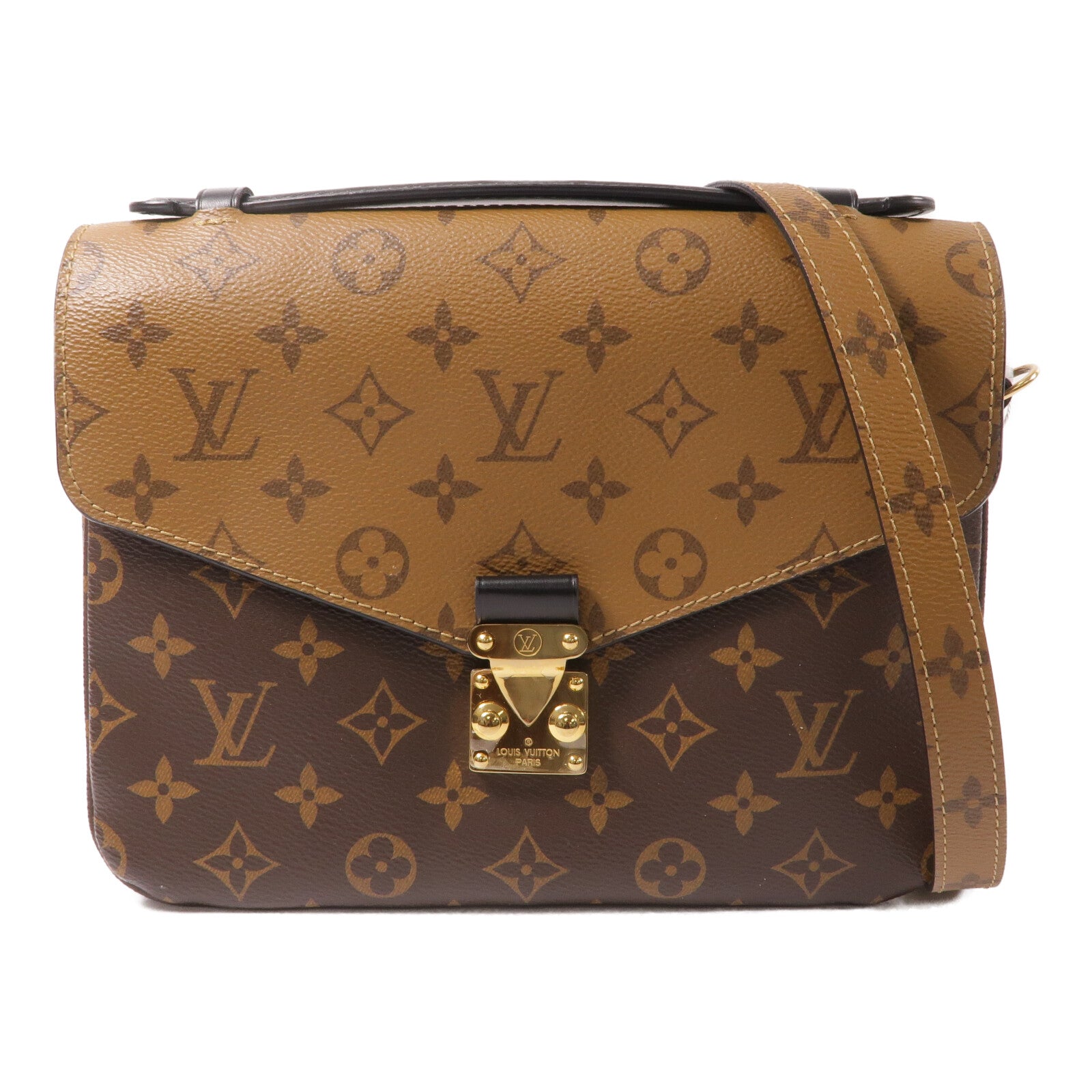 LOUIS VUITTON Pochette Metis M44876 2-Way Bag Coated Canvas