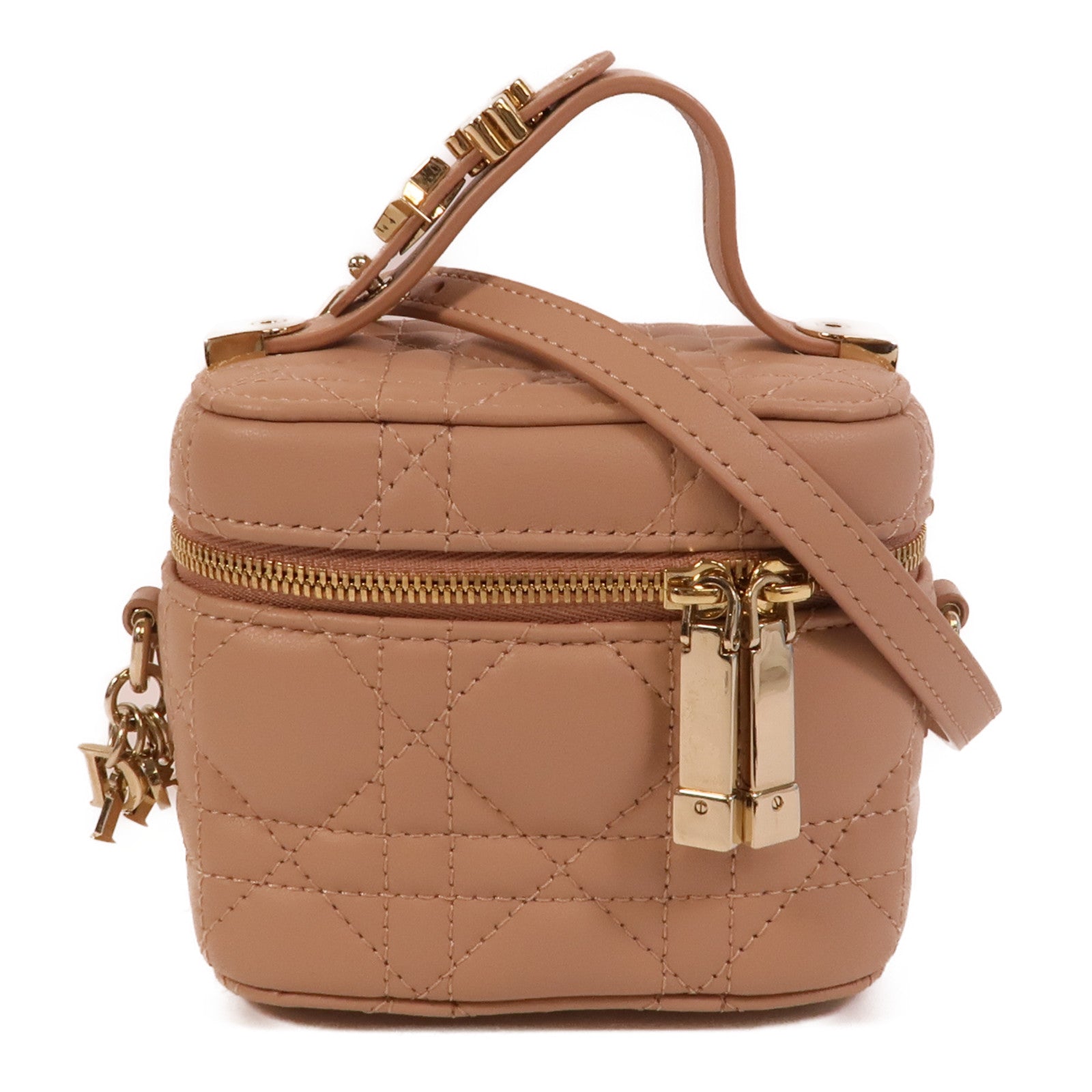 LOUIS VUITTON Vanity S0918ONMJ-M49P 2-Way Bag Lambskin