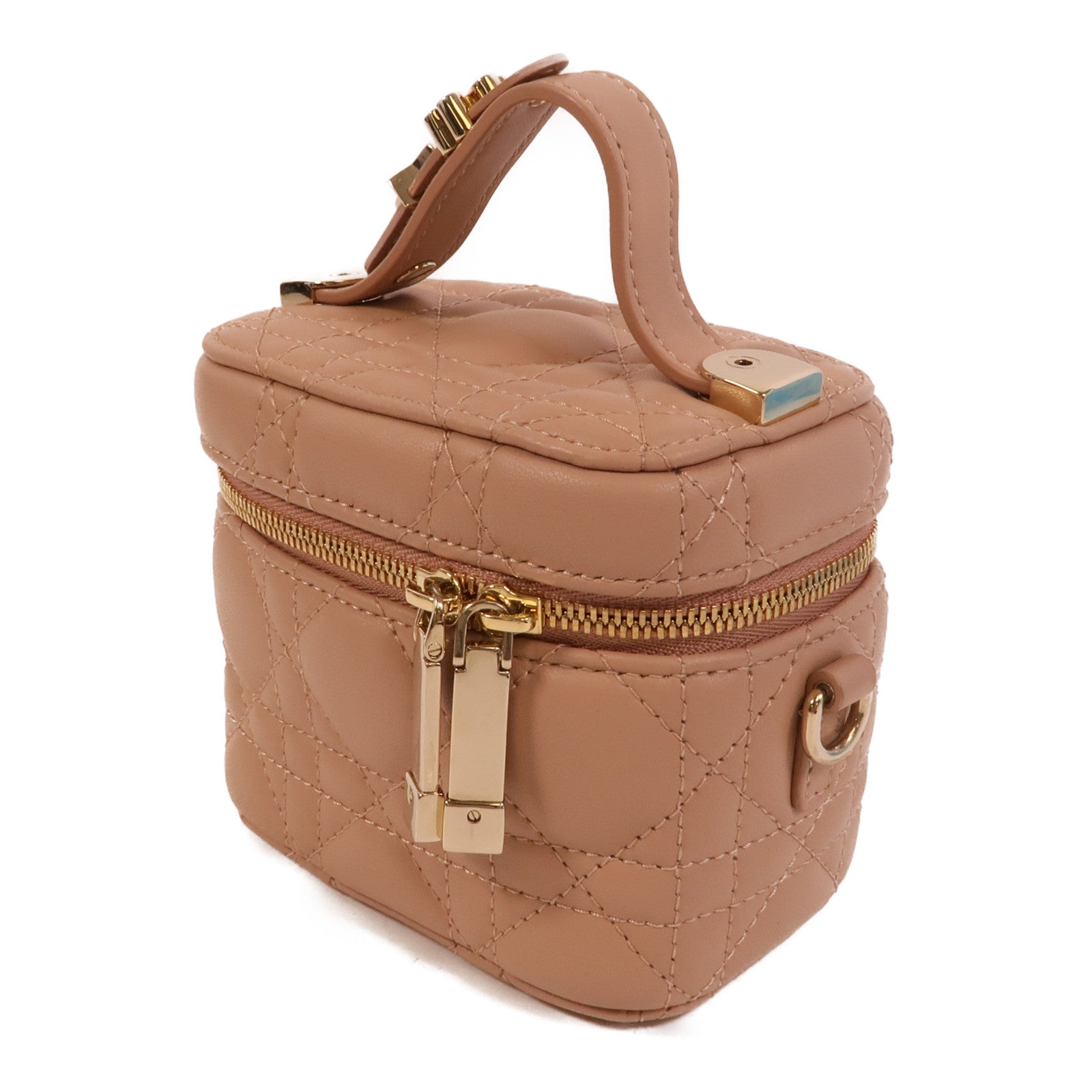 LOUIS VUITTON Vanity S0918ONMJ-M49P 2-Way Bag Lambskin 3