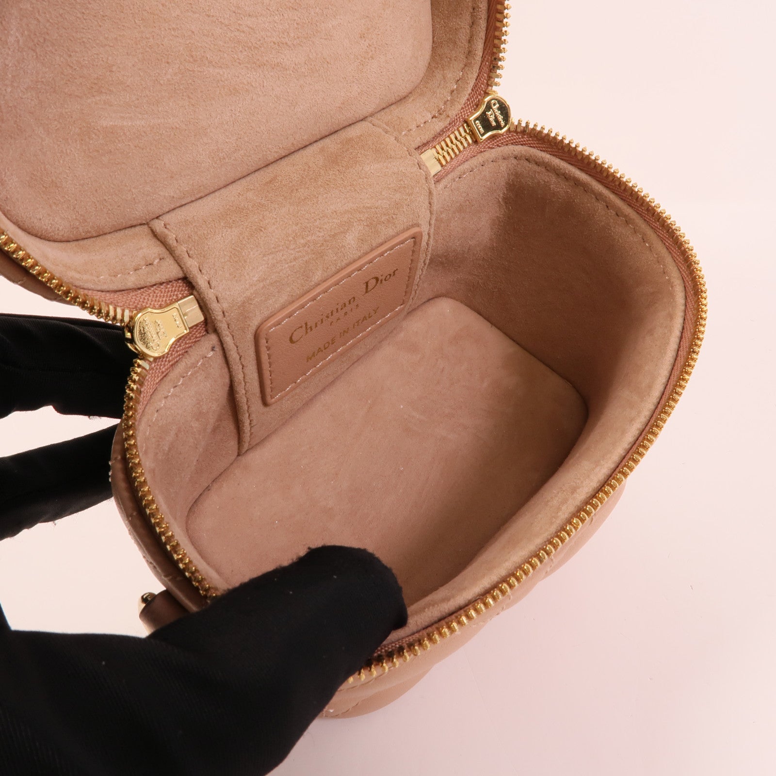 LOUIS VUITTON Vanity S0918ONMJ-M49P 2-Way Bag Lambskin 5