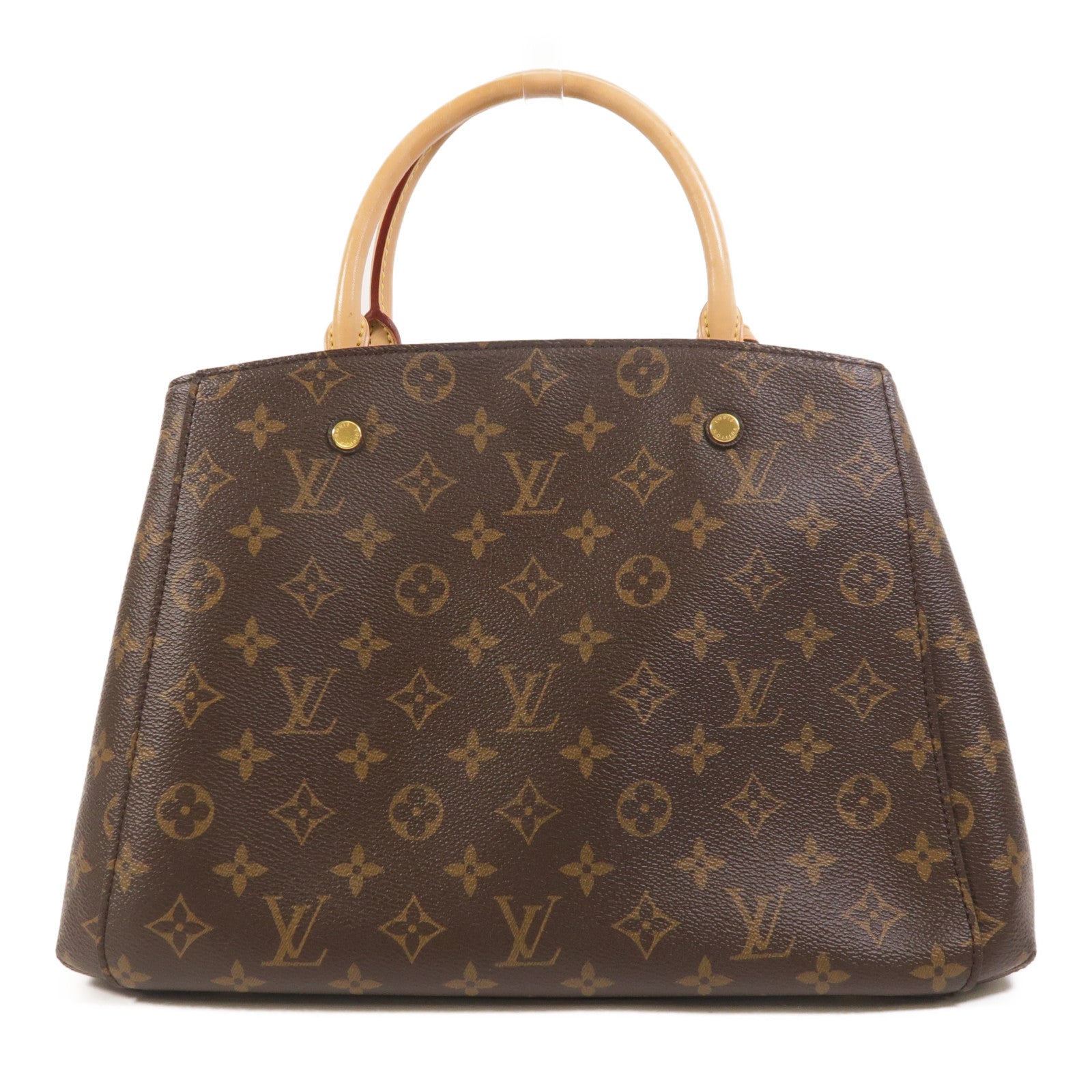 LOUIS VUITTON Montaigne M41056 2-Way Bag Coated Canvas 2