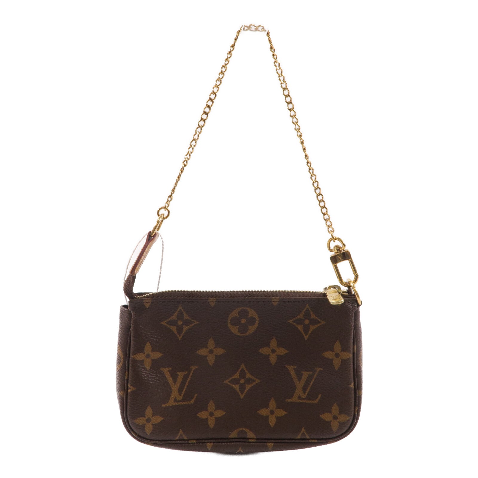 LOUIS VUITTON Pochette Accessoires M58009 Bag Coated Canvas
