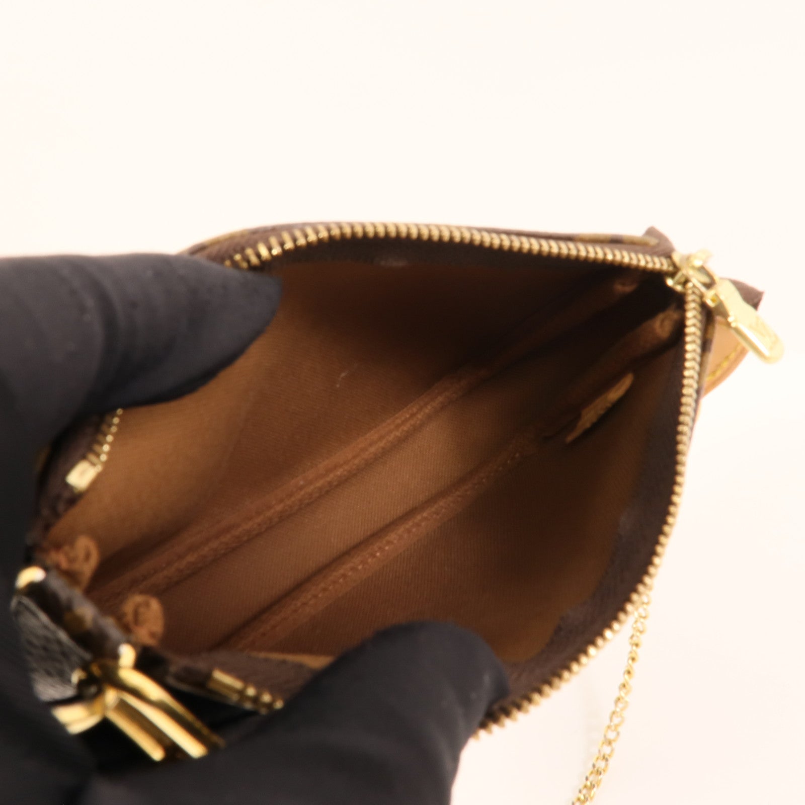 LOUIS VUITTON Pochette Accessoires M58009 Bag Coated Canvas 5
