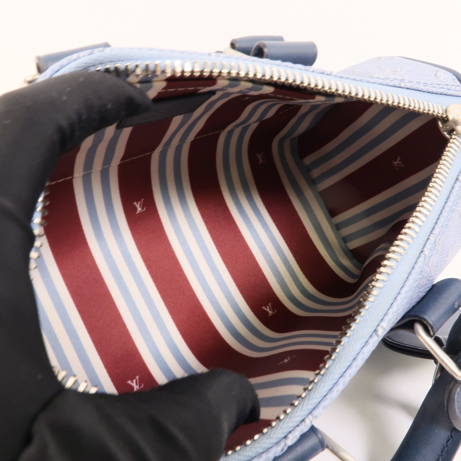 LOUIS VUITTON Keepall M14681 兩用包 塗層帆布 5
