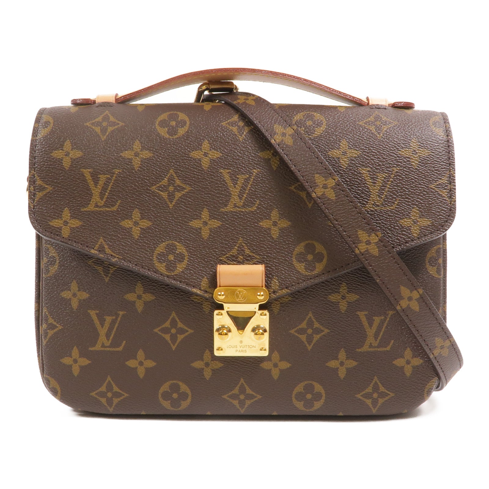 LOUIS VUITTON Pochette Metis M44875 2-Way Bag Coated Canvas