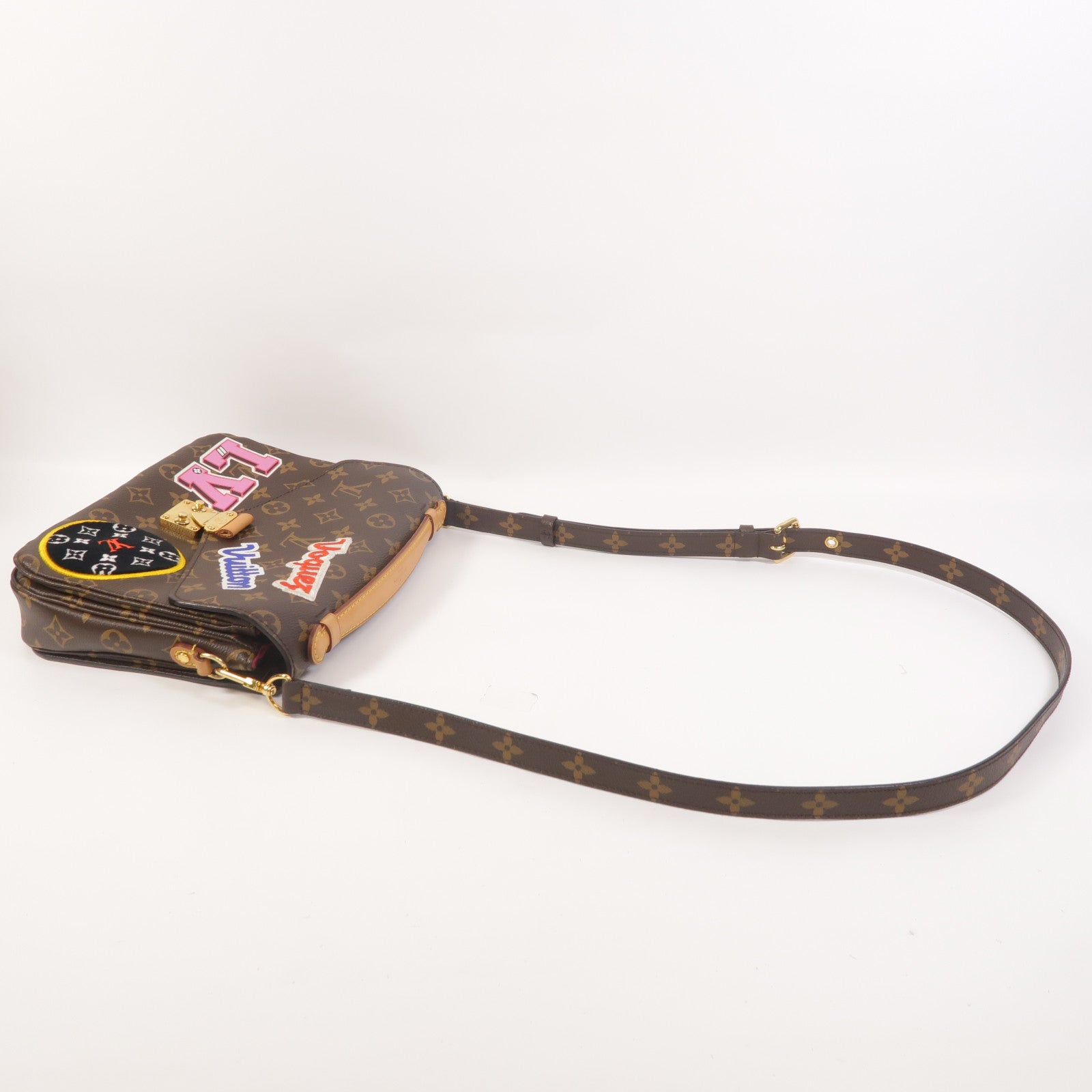 LOUIS VUITTON Pochette Metis M43991 2-Way Bag Coated Canvas 9