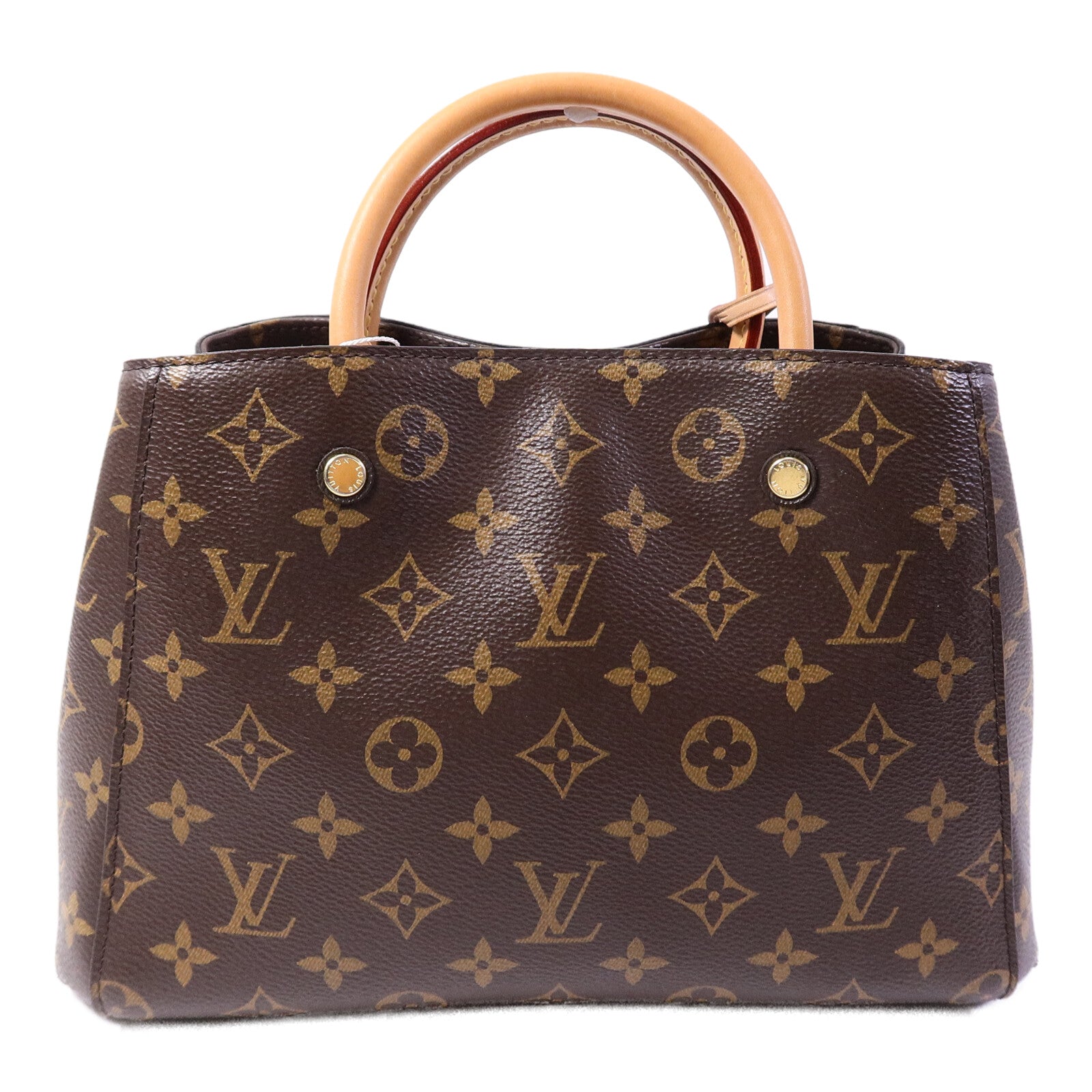 LOUIS VUITTON Montaigne M41055 2-Way Bag Coated Canvas 2