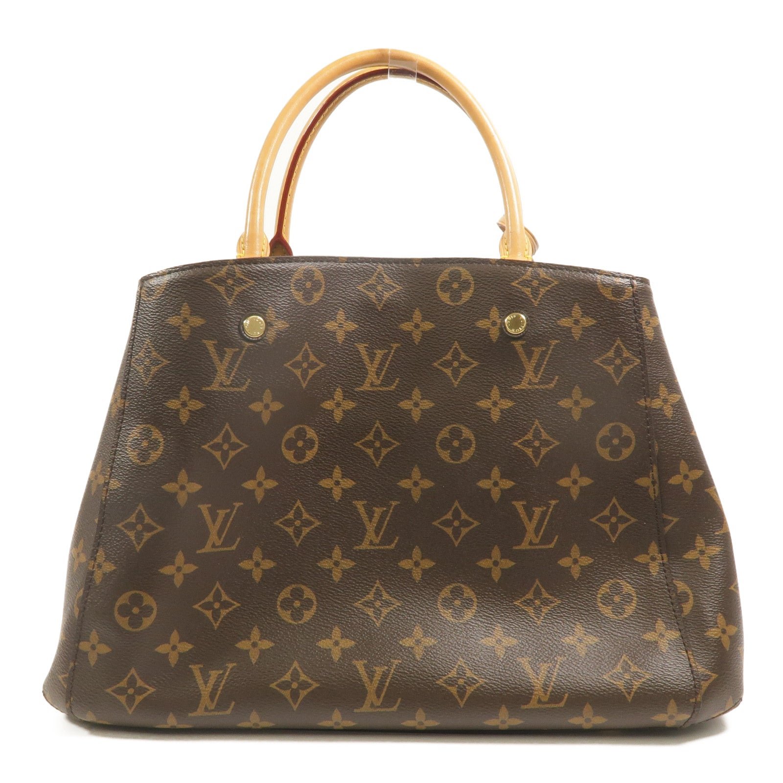 LOUIS VUITTON Montaigne M41056 2-Way Bag Coated Canvas 2