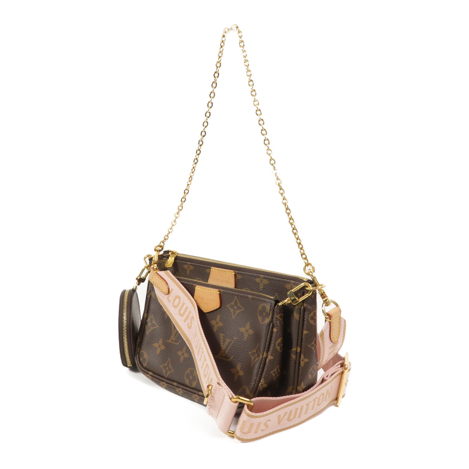 LOUIS VUITTON Multi Pochette M44840 2-Way Bag Coated Canvas 3