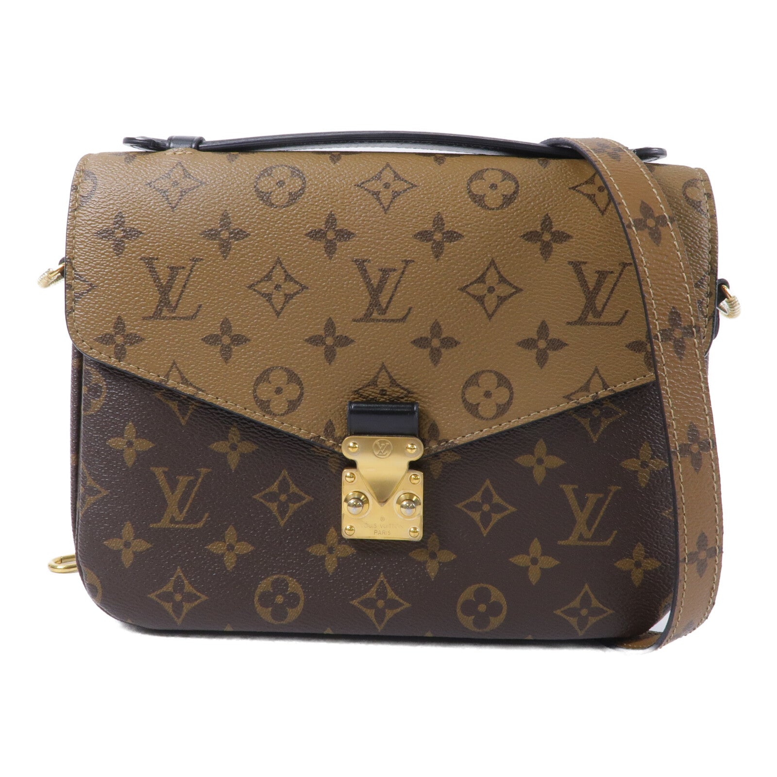 LOUIS VUITTON Pochette Metis M44876 2-Way Bag Coated Canvas
