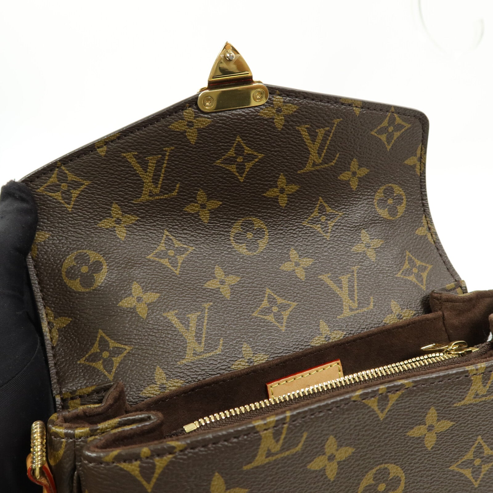 LOUIS VUITTON Pochette Metis M46279 2-Way Bag Coated Canvas 7