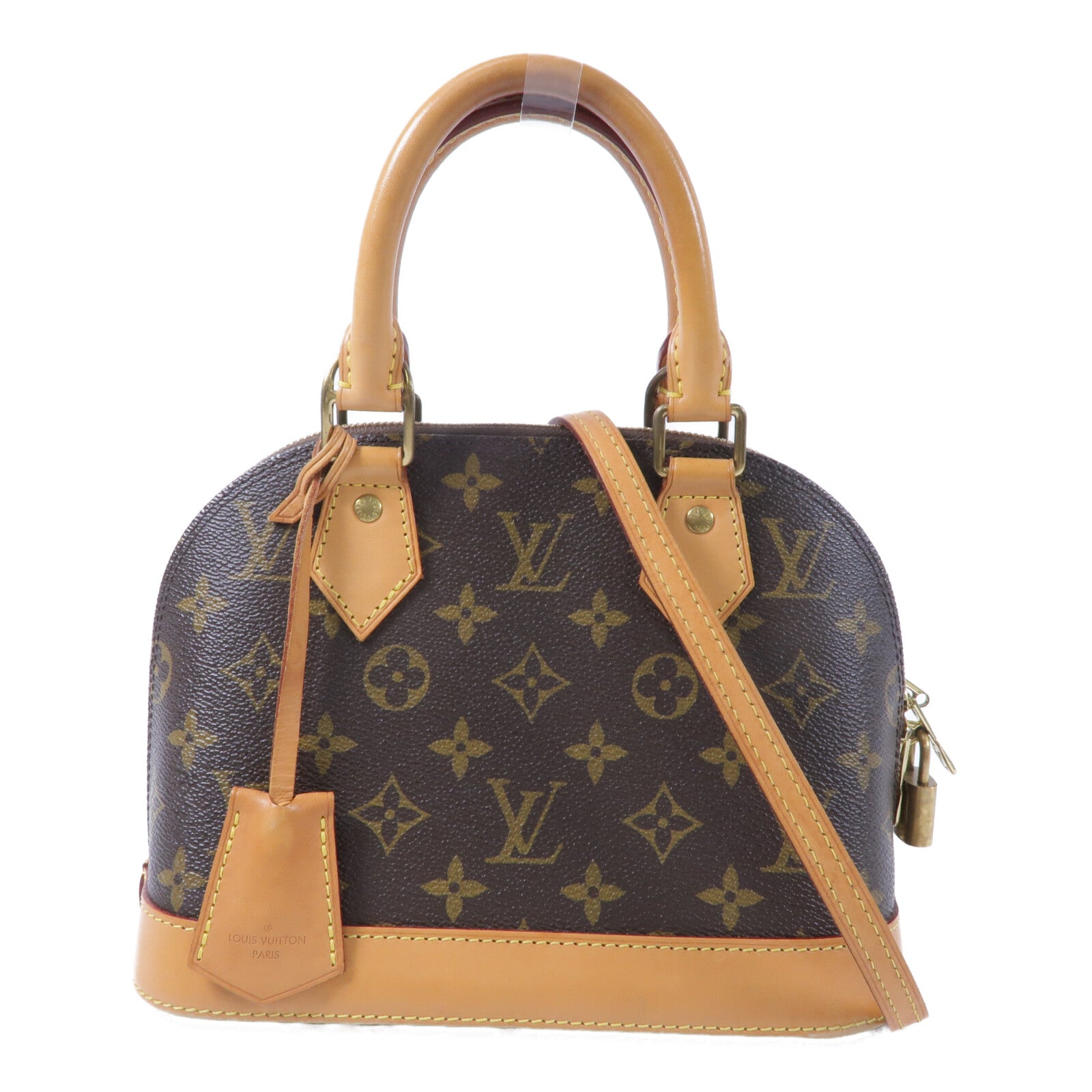 LOUIS VUITTON Alma M53152 2-Way Bag Coated Canvas