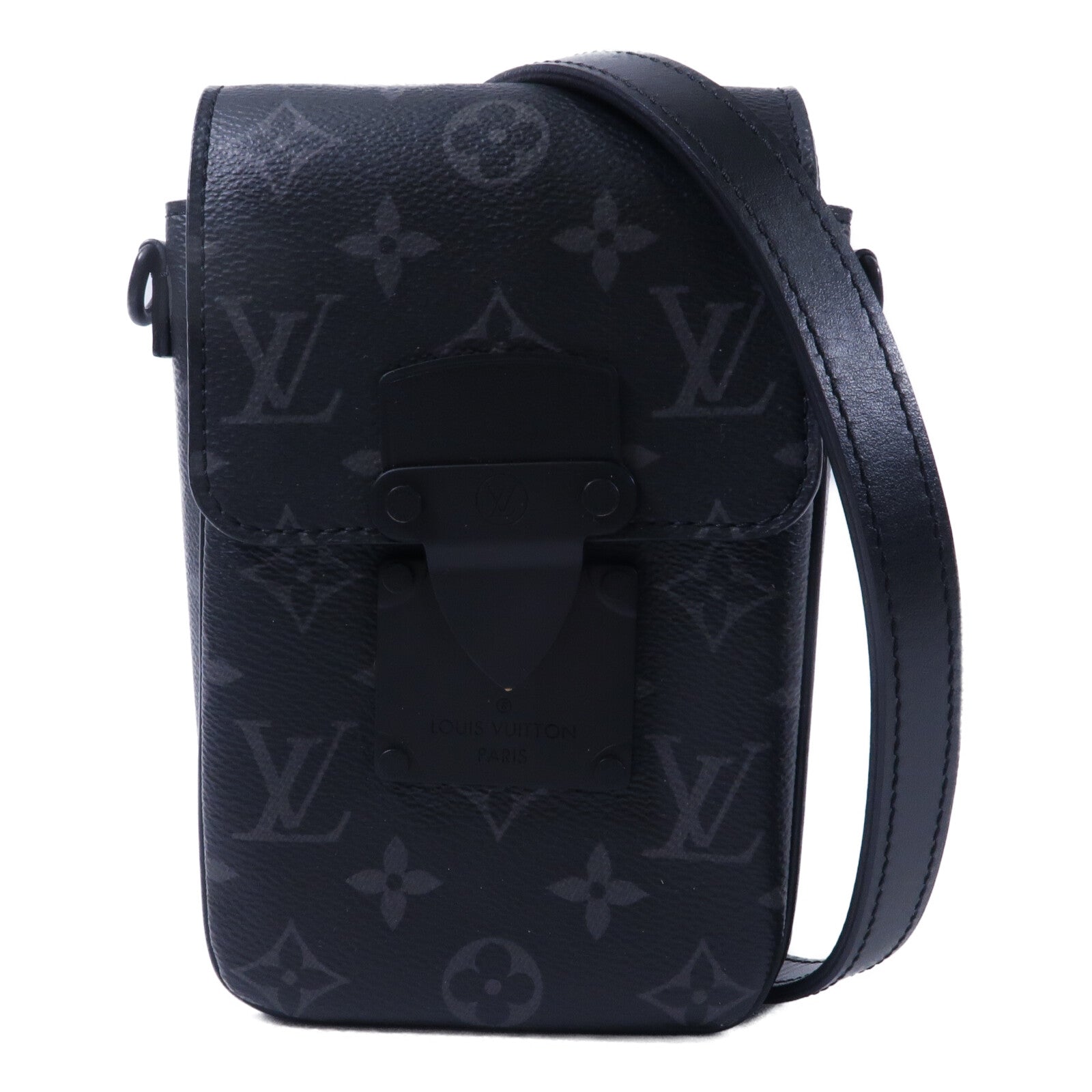 LOUIS VUITTON S-Lock M82252 Shoulder Bag Coated Canvas