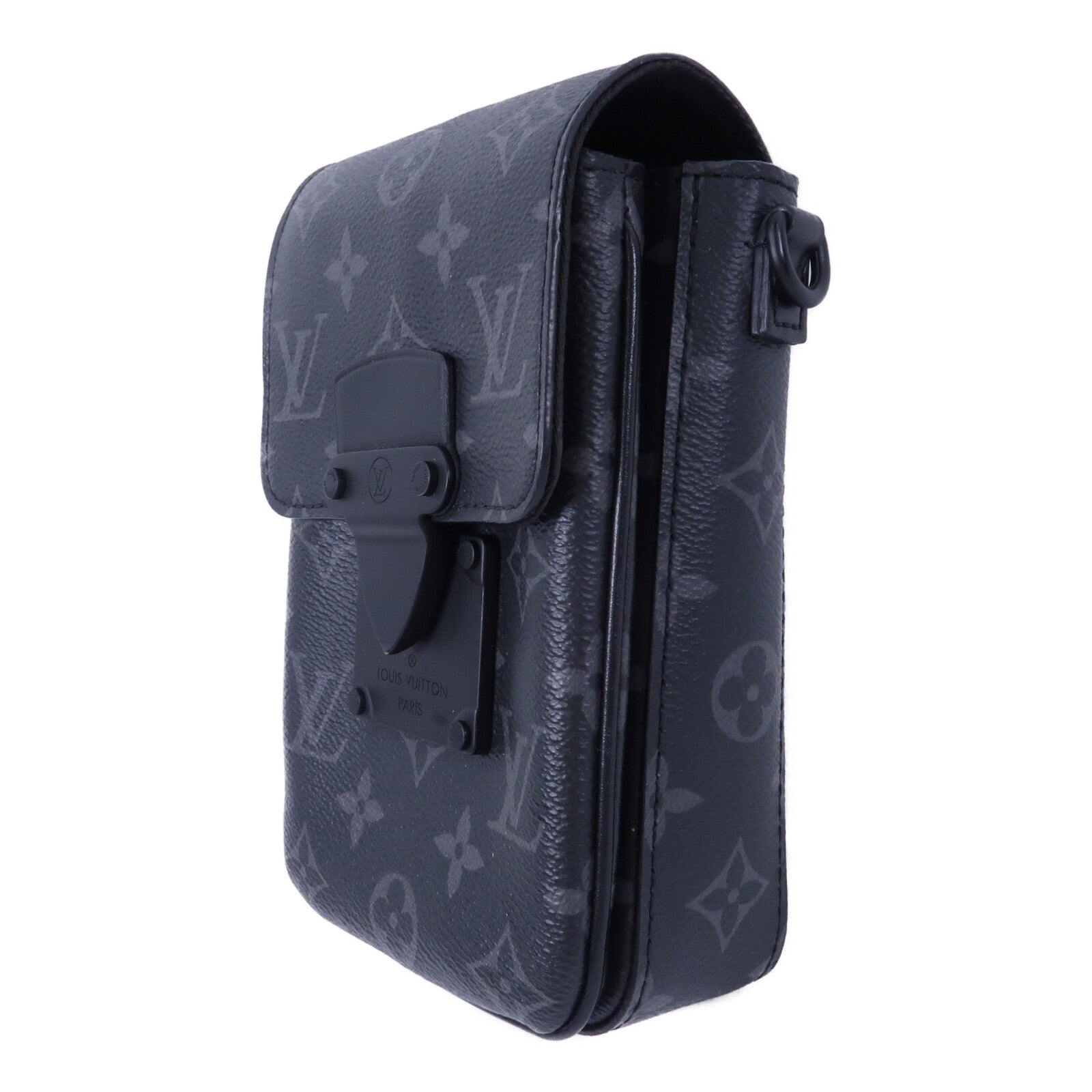 LOUIS VUITTON S-Lock M82252 Shoulder Bag Coated Canvas 3