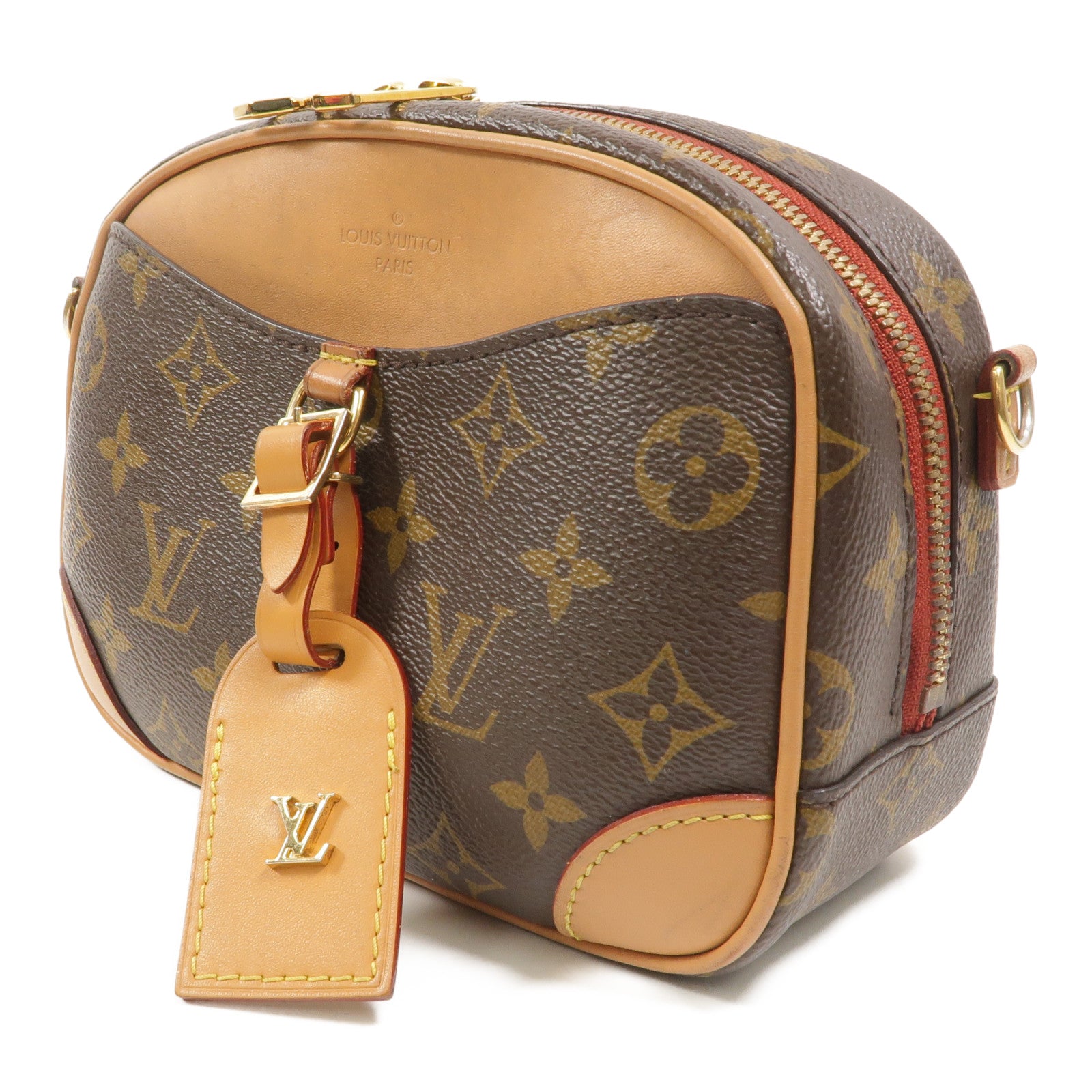 LOUIS VUITTON Deauville M45528 Shoulder Bag Coated Canvas 3