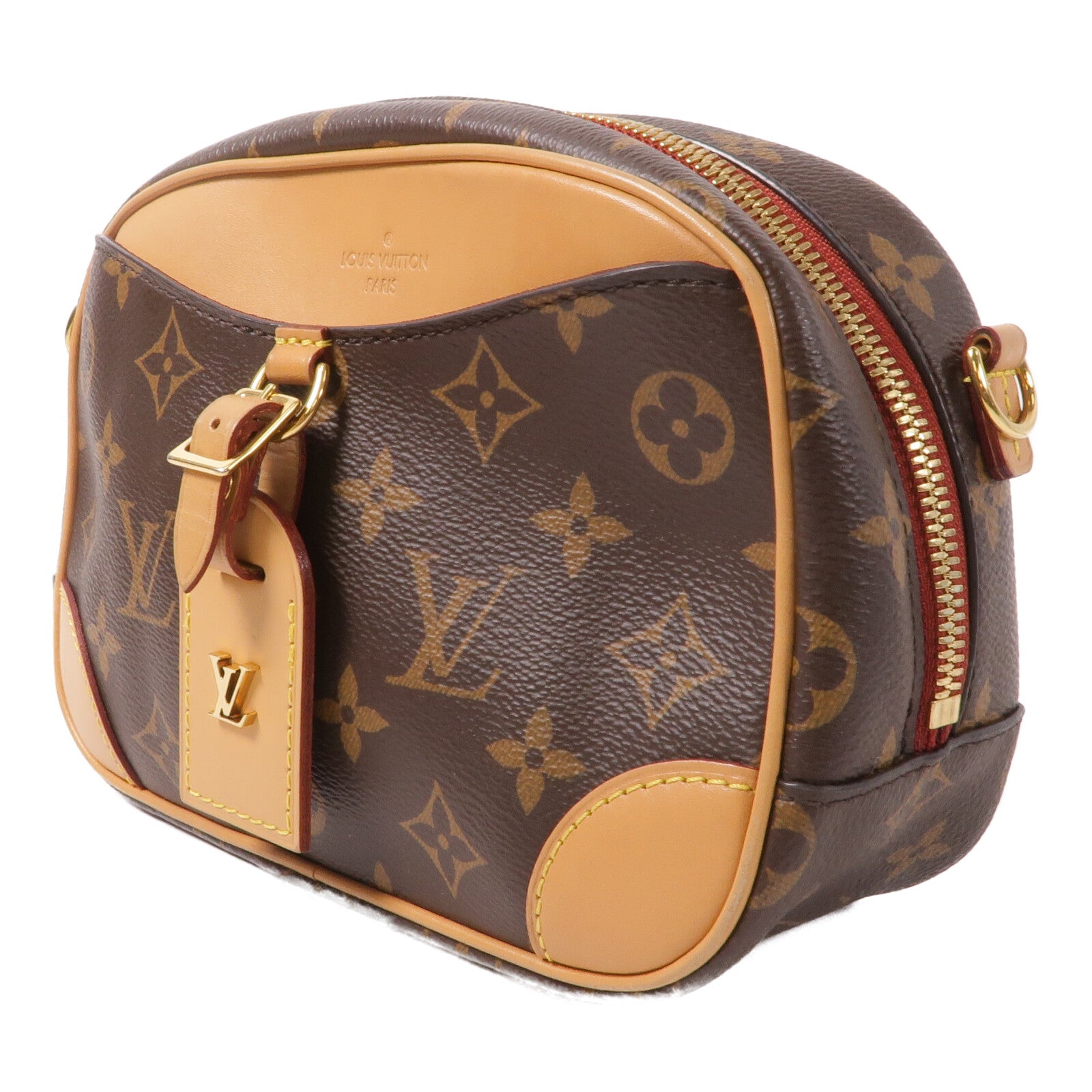 LOUIS VUITTON Deauville M45528 Shoulder Bag Coated Canvas 3