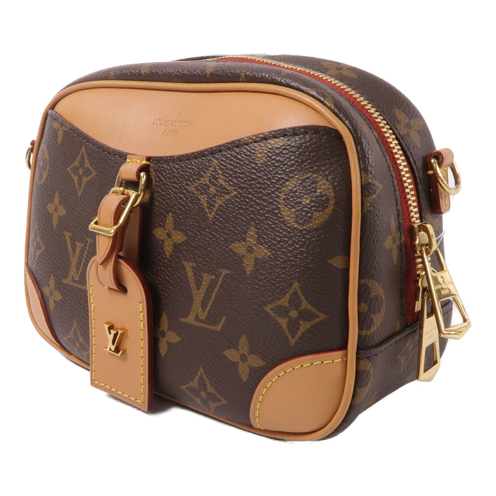 LOUIS VUITTON Deauville M45528 Shoulder Bag Coated Canvas 3