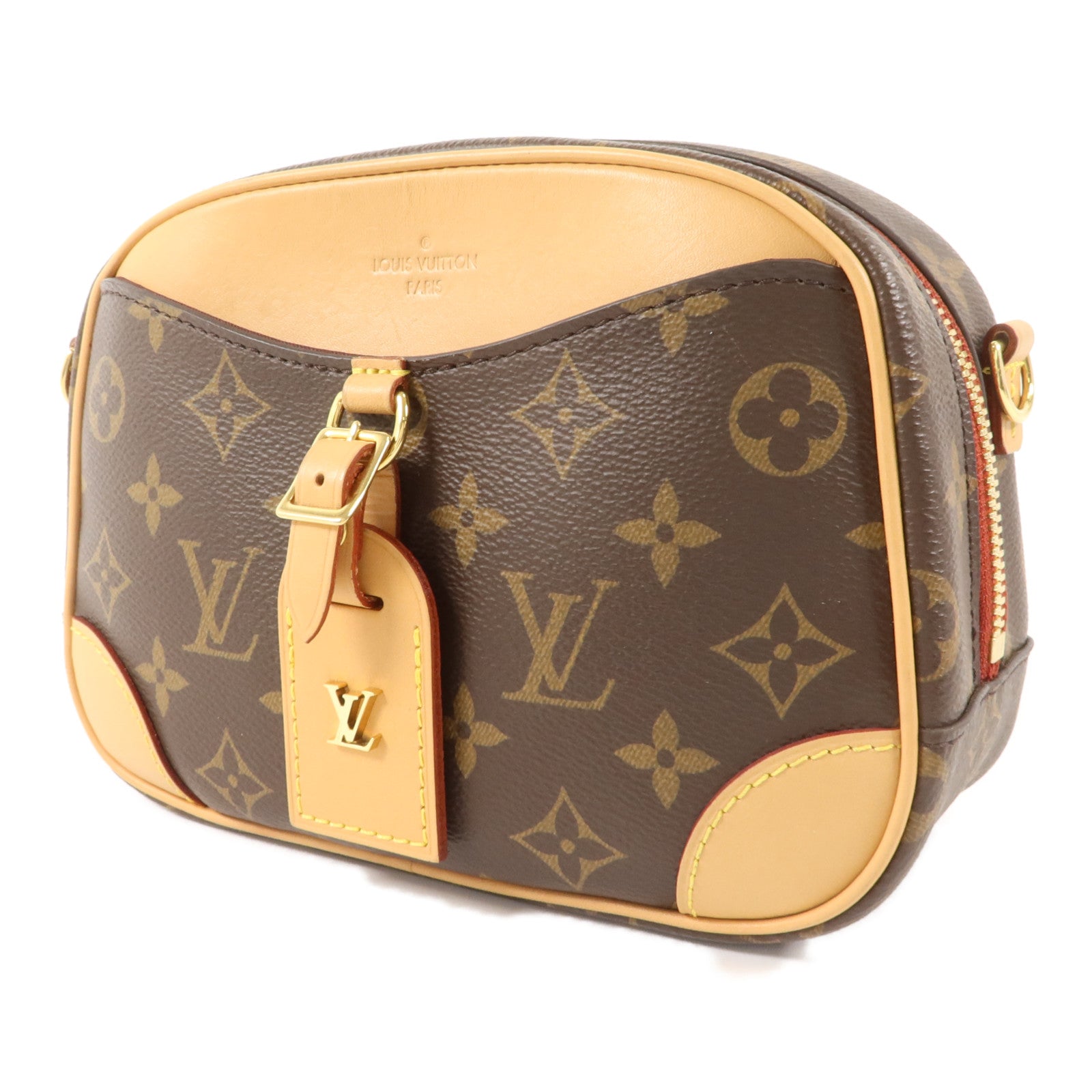 LOUIS VUITTON Deauville M45528 Shoulder Bag Coated Canvas 3
