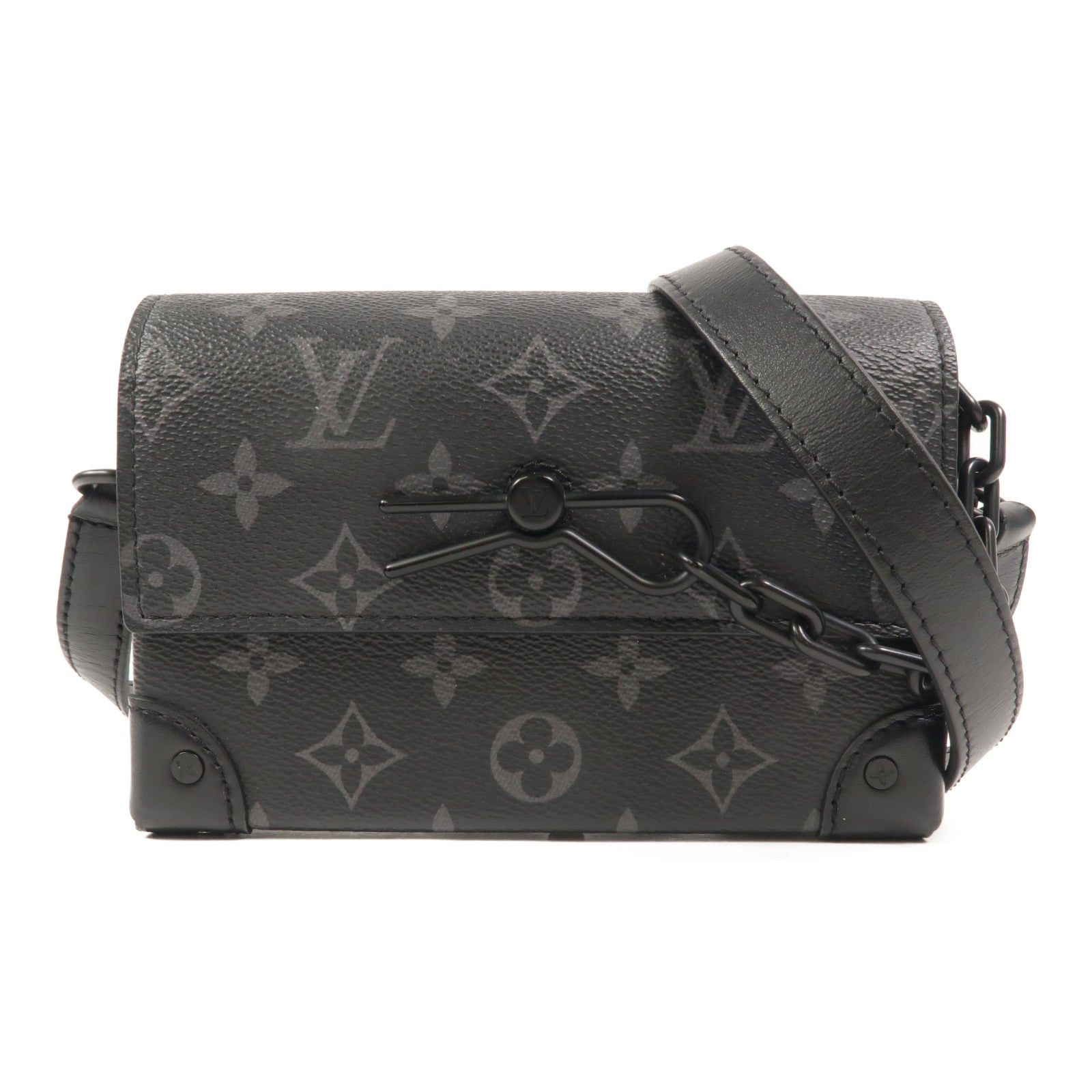 LOUIS VUITTON Steamer M81783 Shoulder Bag Coated Canvas