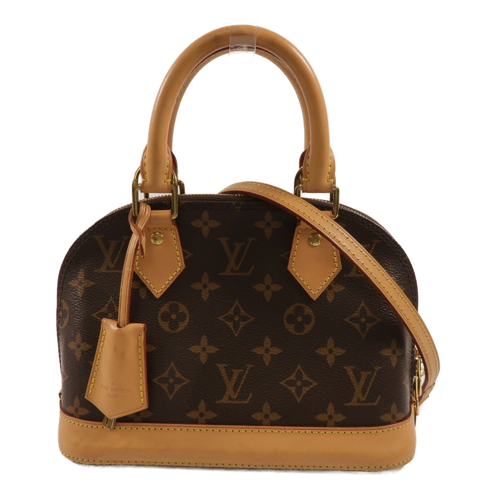 LOUIS VUITTON Alma M53152 2-Way Bag Coated Canvas