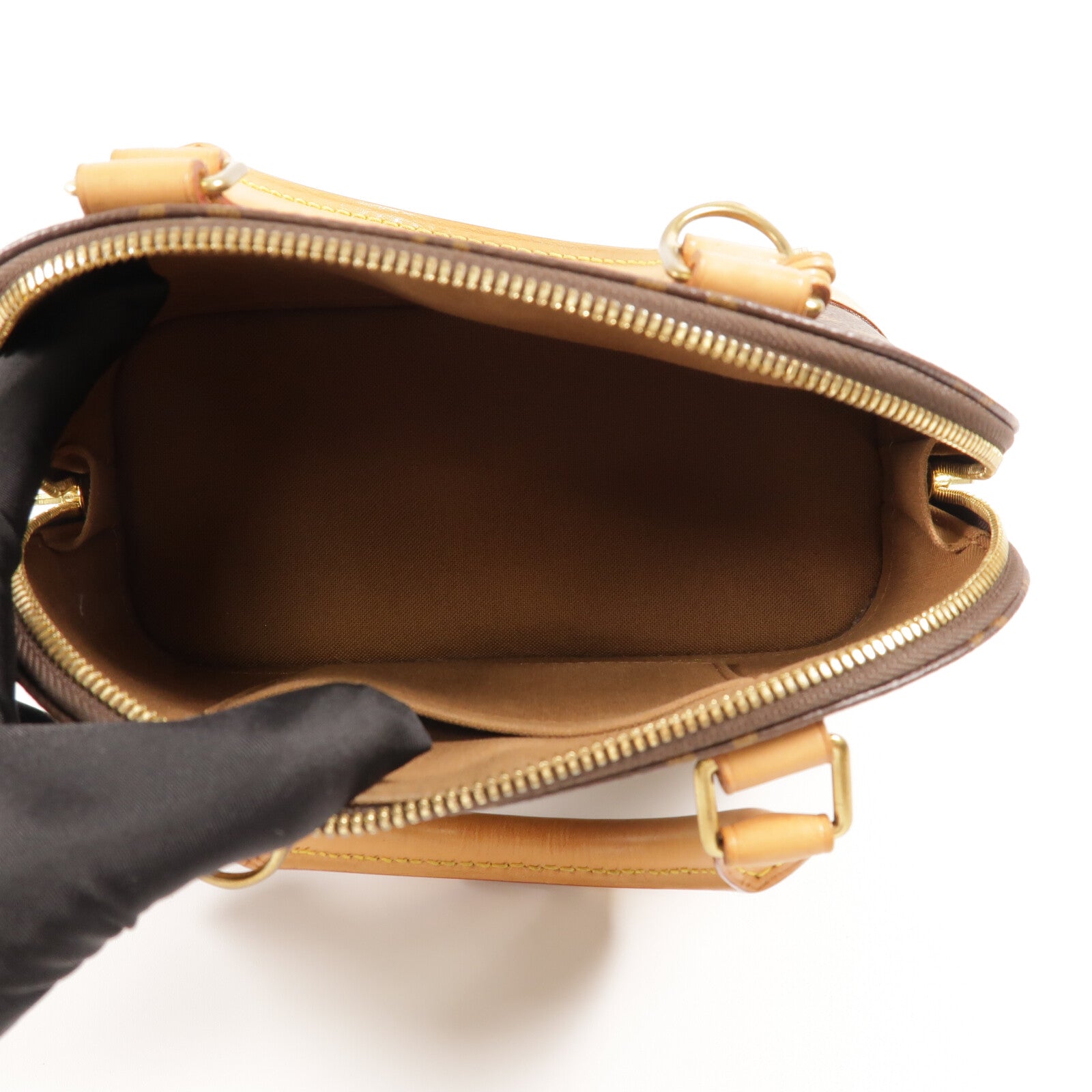 LOUIS VUITTON Alma M53152 2-Way Bag Coated Canvas 5