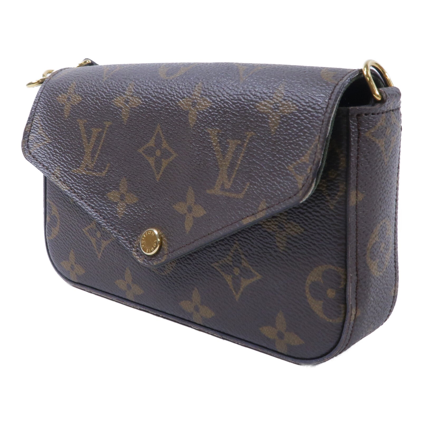 LOUIS VUITTON Felicie M80091 Shoulder Bag Coated Canvas 3